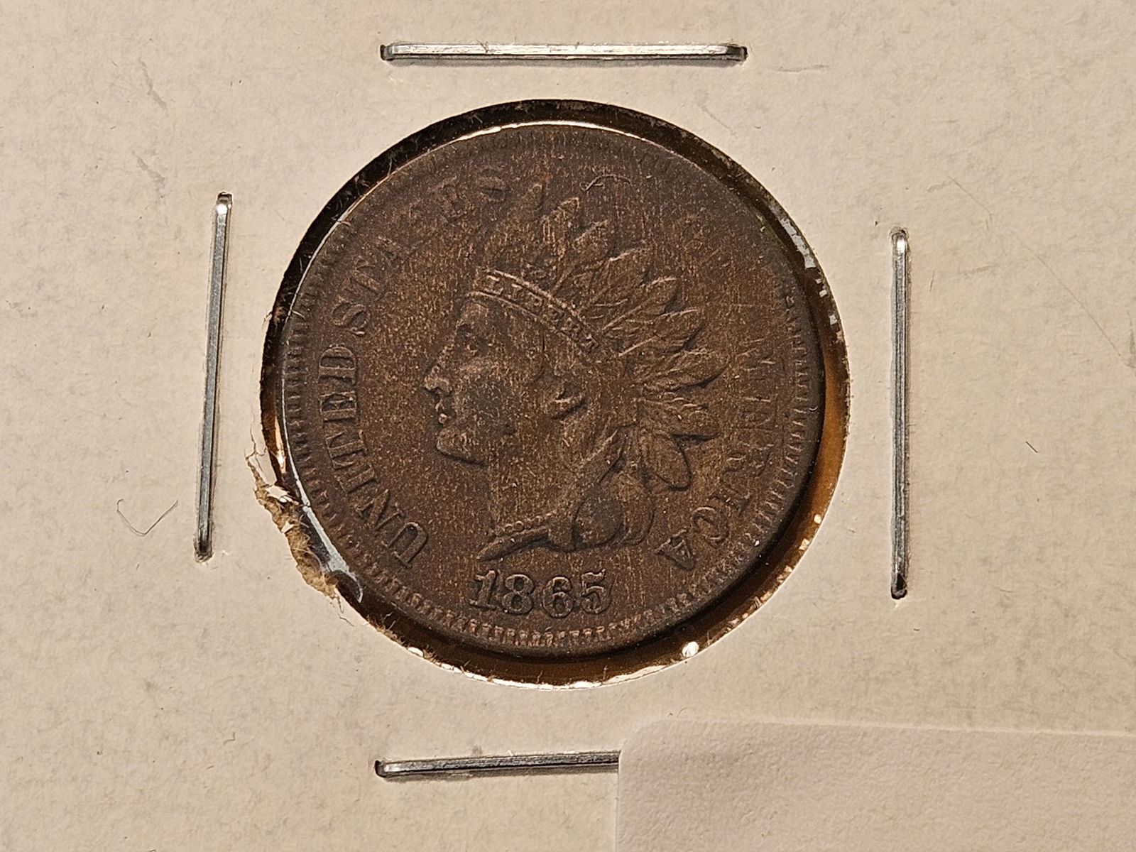 1865 Indian Head Cent (1 of 4)
