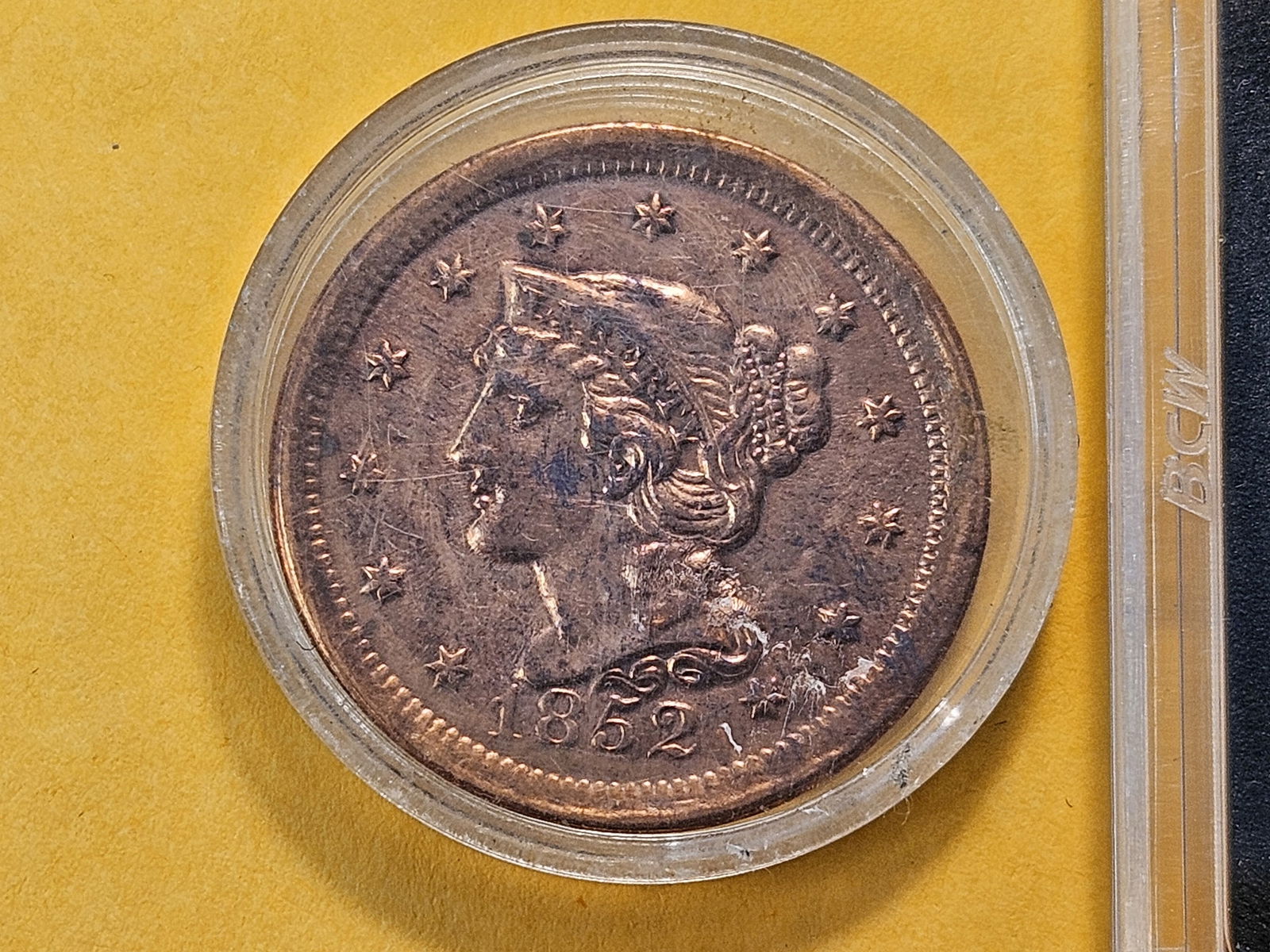 1852 and 1854 Braided Hair Large Cents - 2