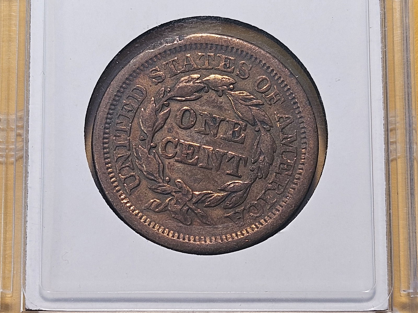 1852 and 1854 Braided Hair Large Cents - 6