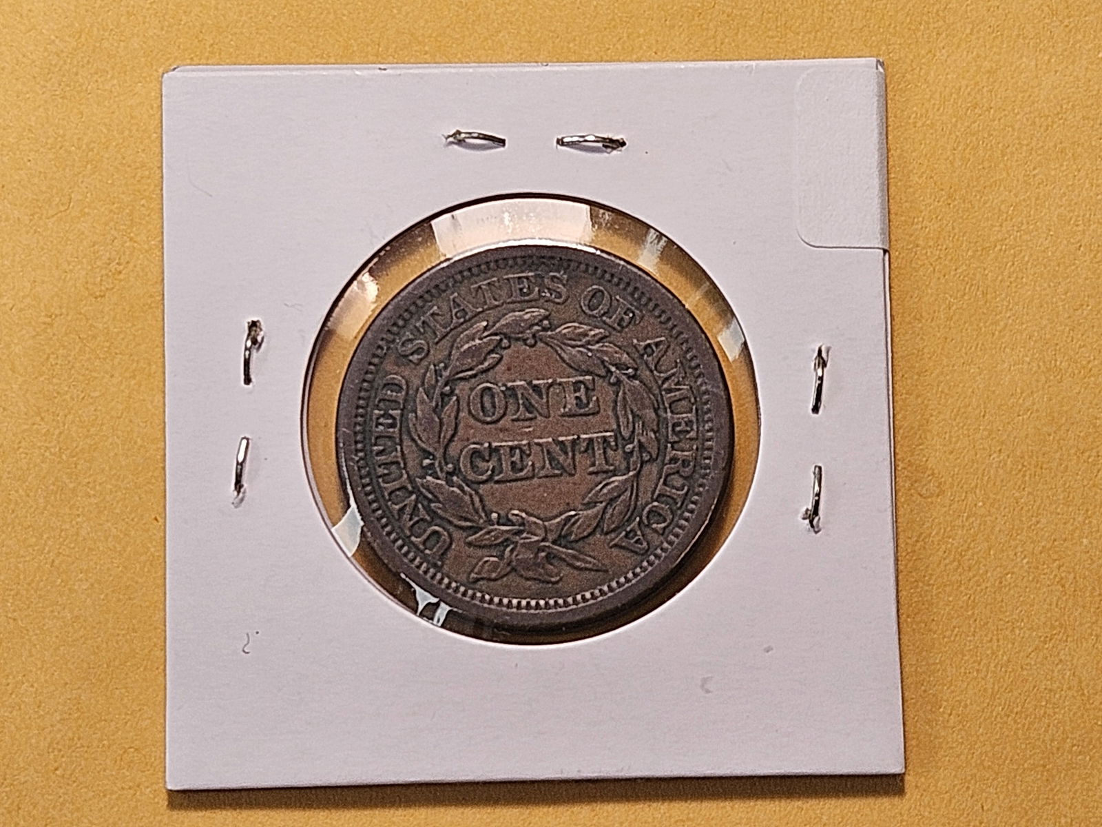 1855 Braided Hair Large Cent - 3