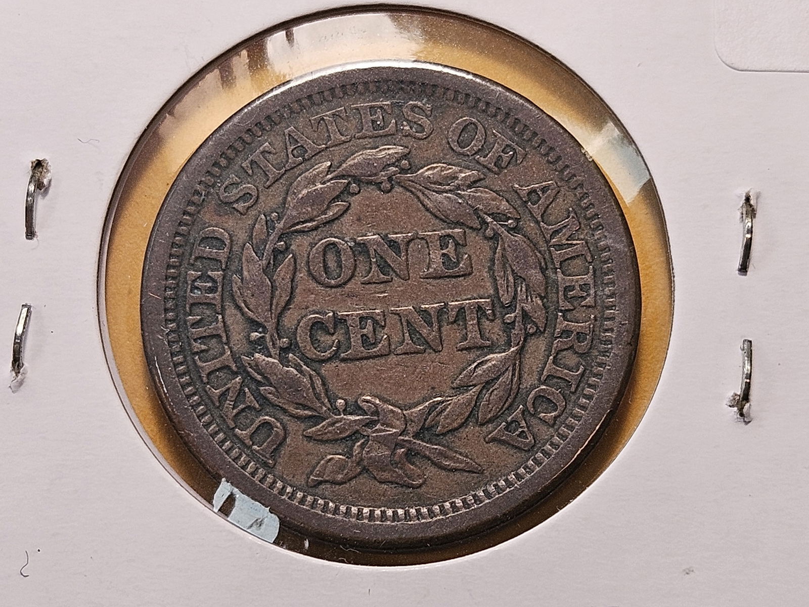 1855 Braided Hair Large Cent - 4