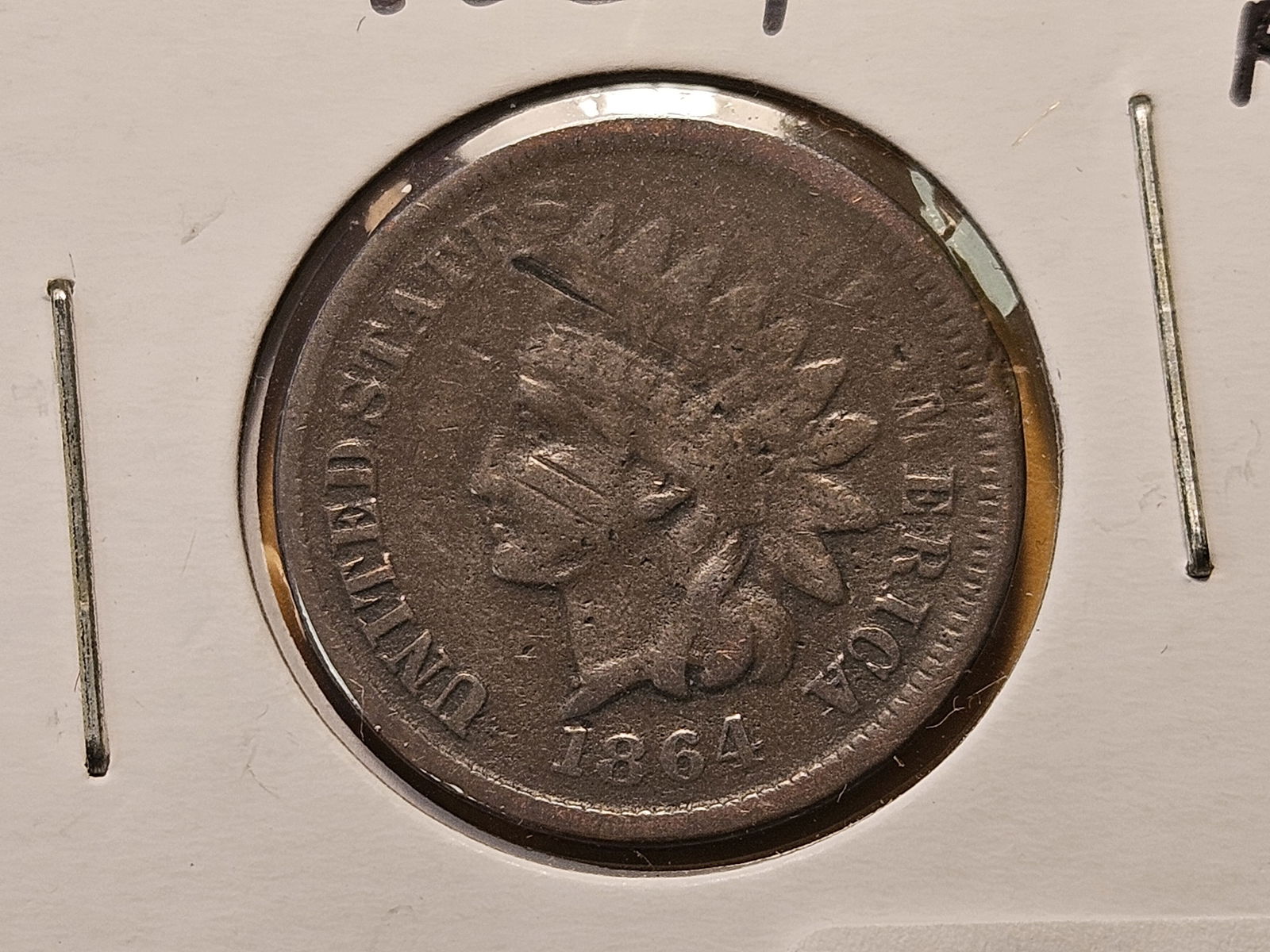 1864-L Indian Head Cent (1 of 4)