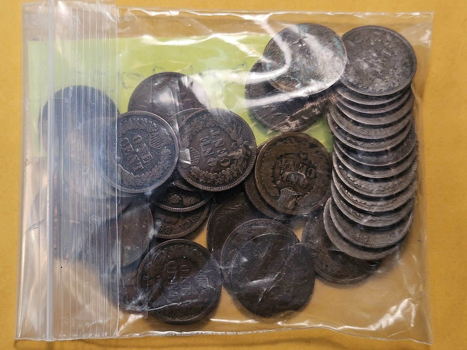 Thirty-eight Mixed Indian Head Cents - 3