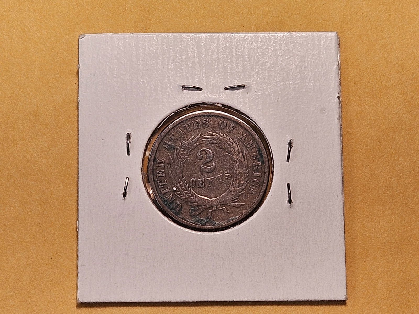 1865 Two Cent Piece - 3