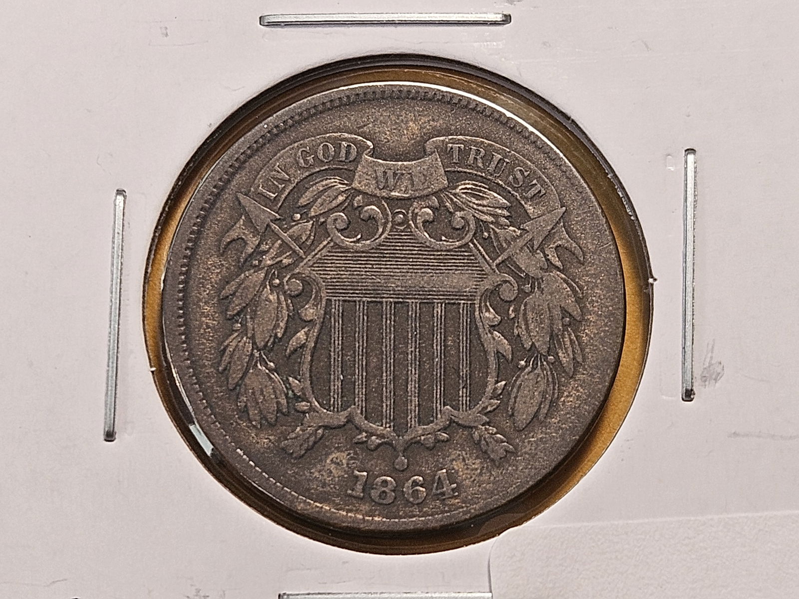 1864 Two Cent Piece (1 of 4)