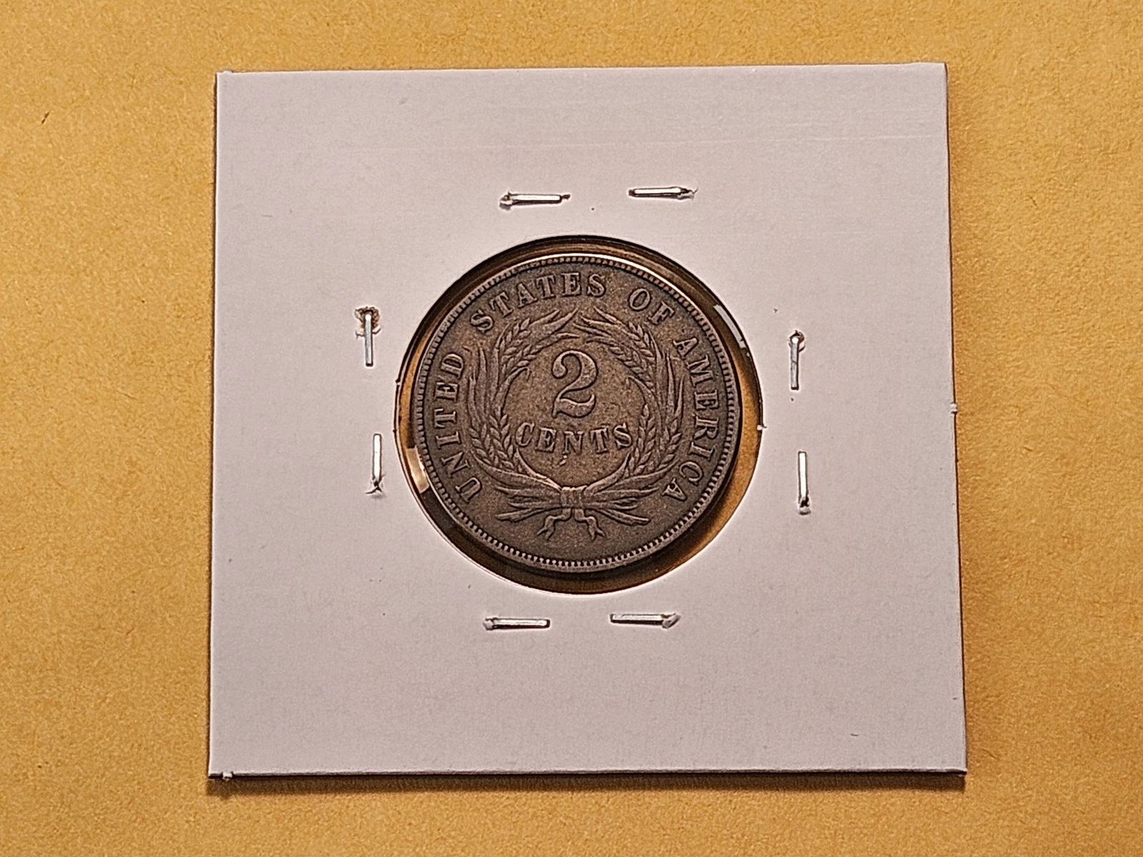 1870 Two Cent Piece - 3