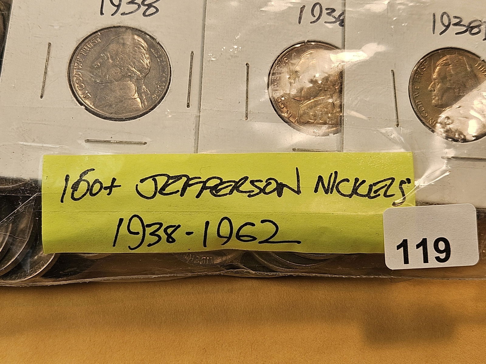 Over 160 Mixed Jefferson Nickels - 4