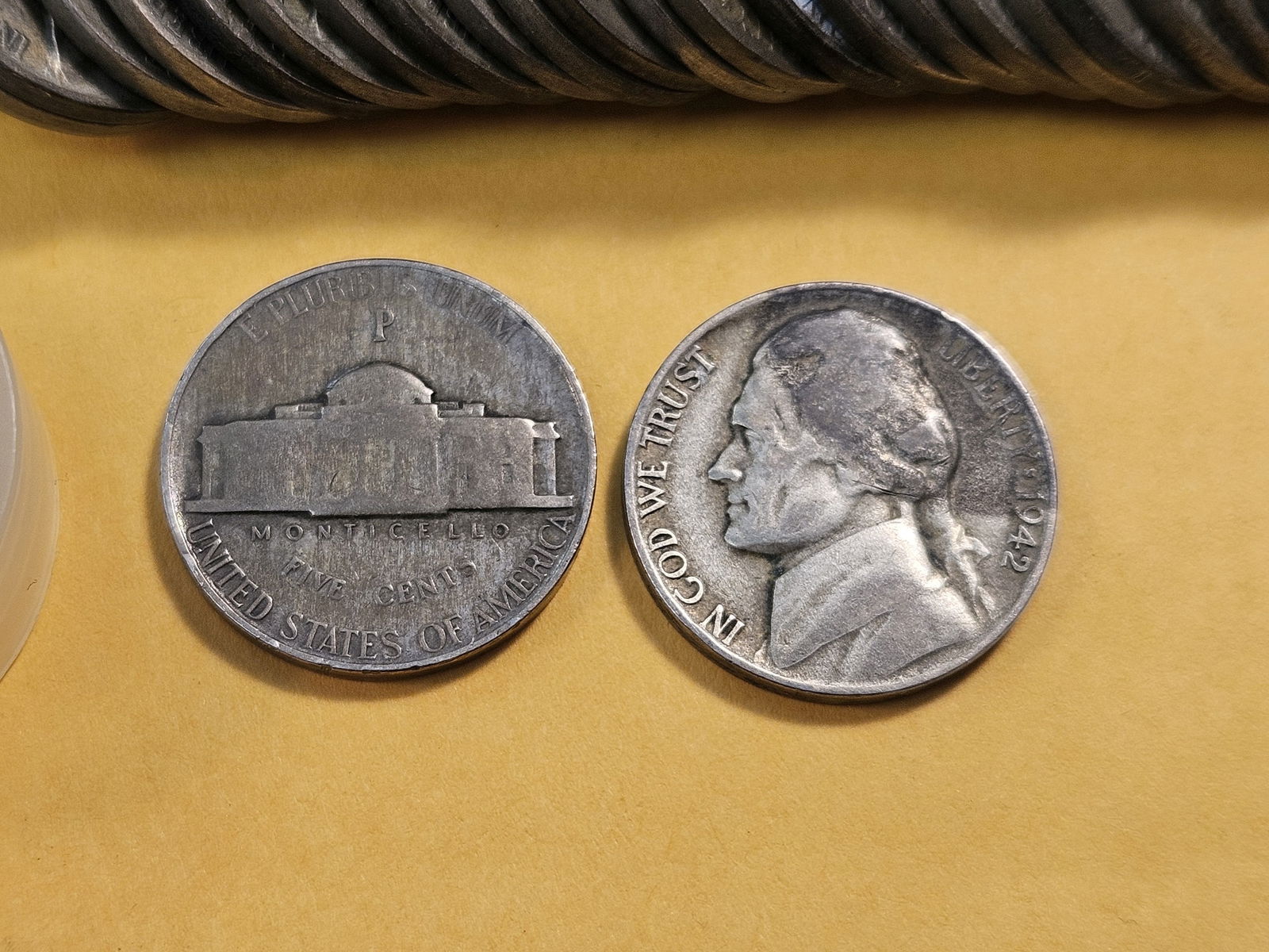 Full Roll of Wartime Silver Jefferson Nickels - 3