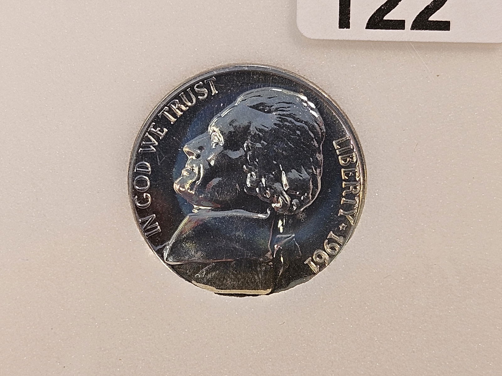 Three Rolls of Jefferson Nickels and a 1961 Proof Jefferson Nickel - 3