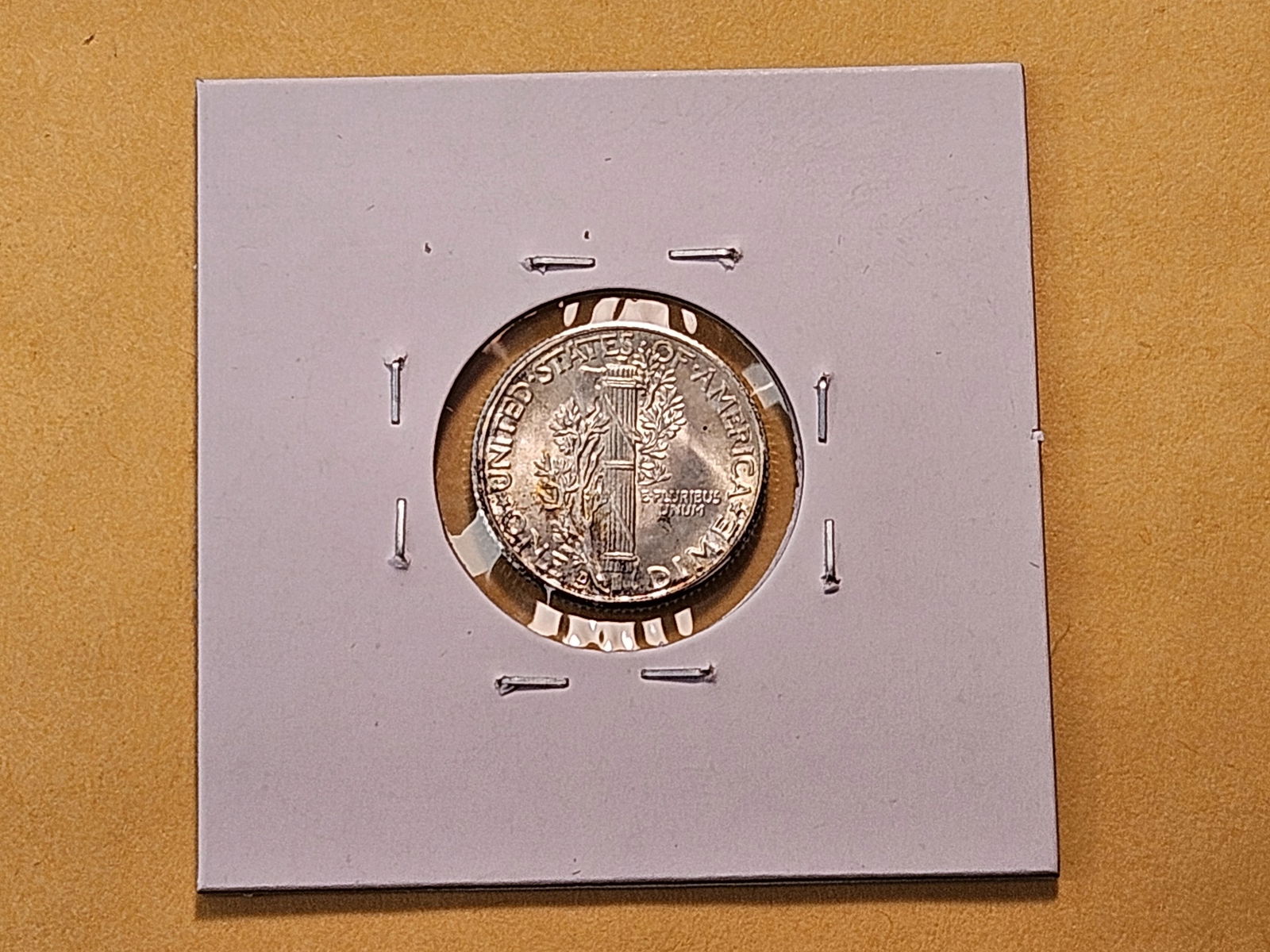 Brilliant Uncirculated 1938-D Mercury Silver Dime - 3