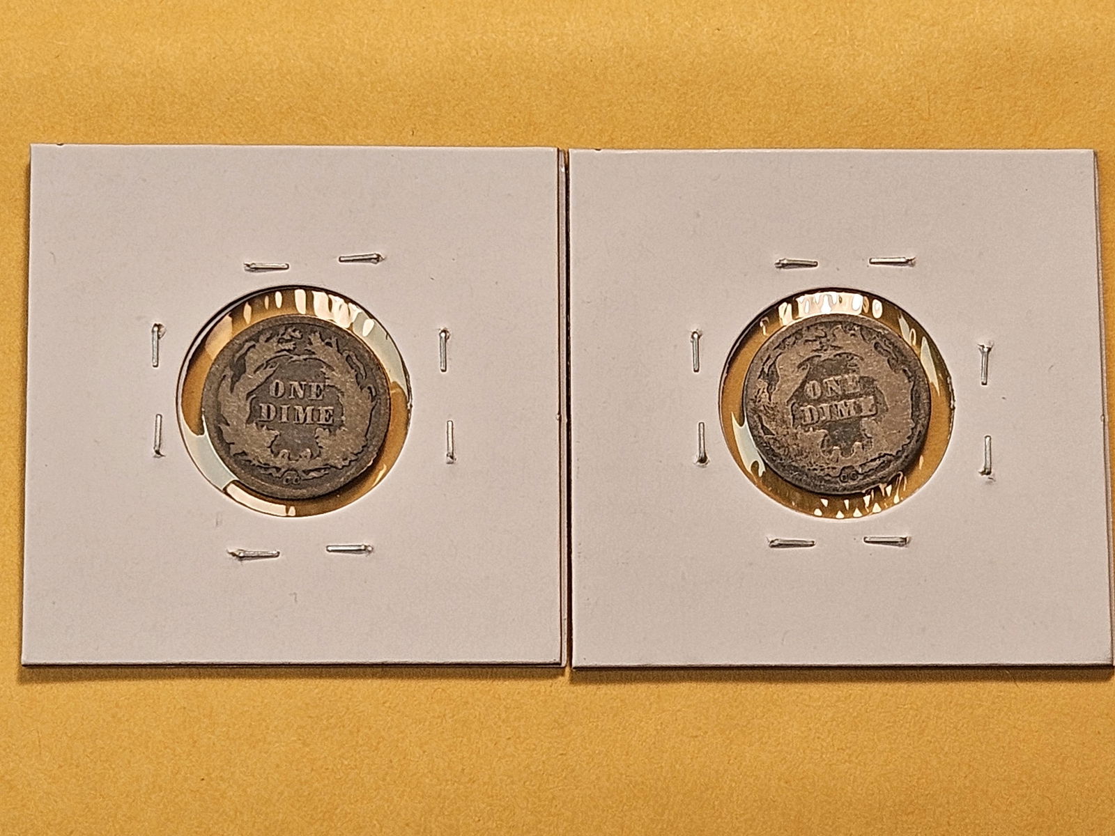 CARSON CITY! Two Mercury Silver Dimes - 4