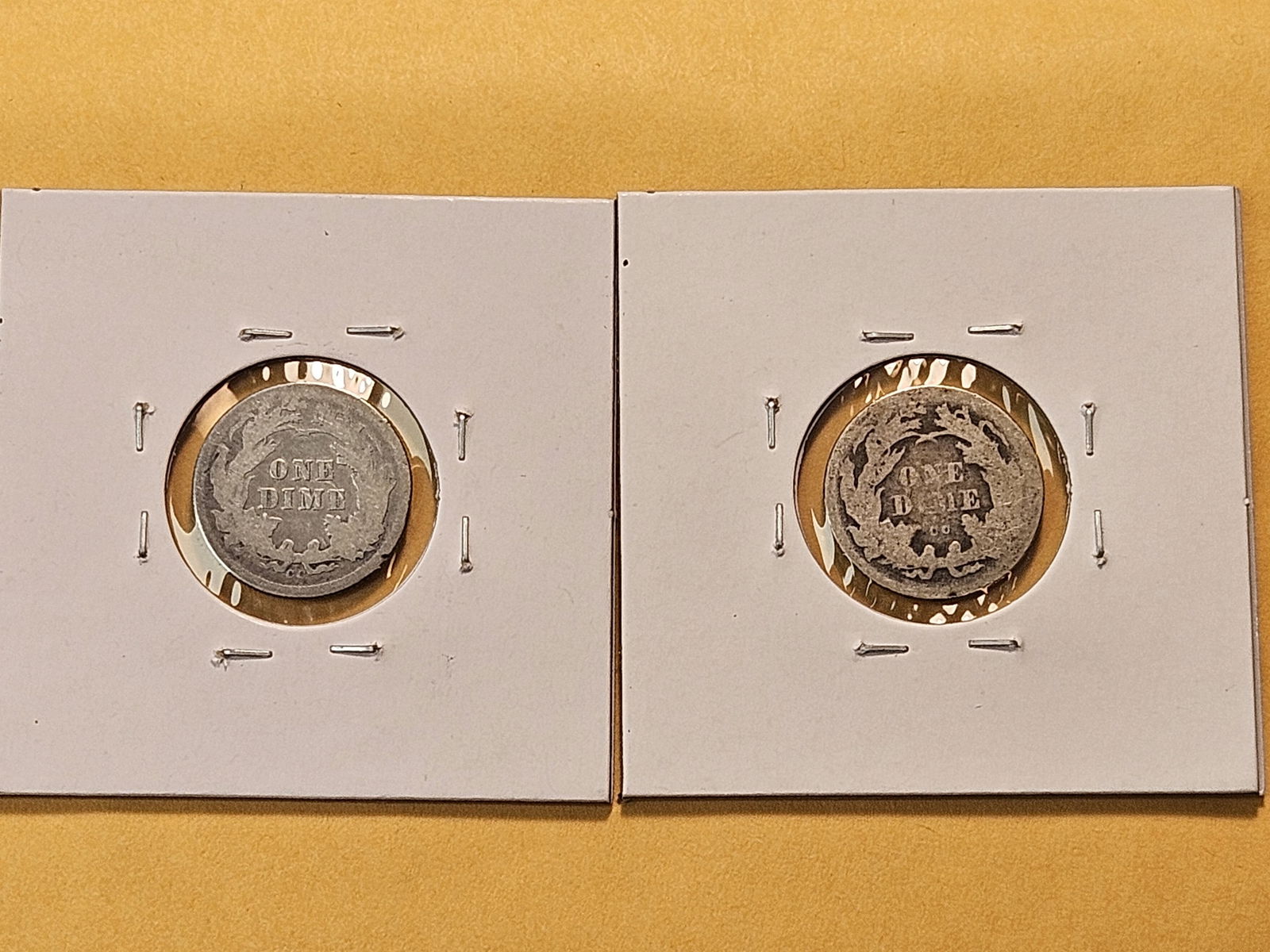 CARSON CITY! Two Mercury Silver Dimes - 4