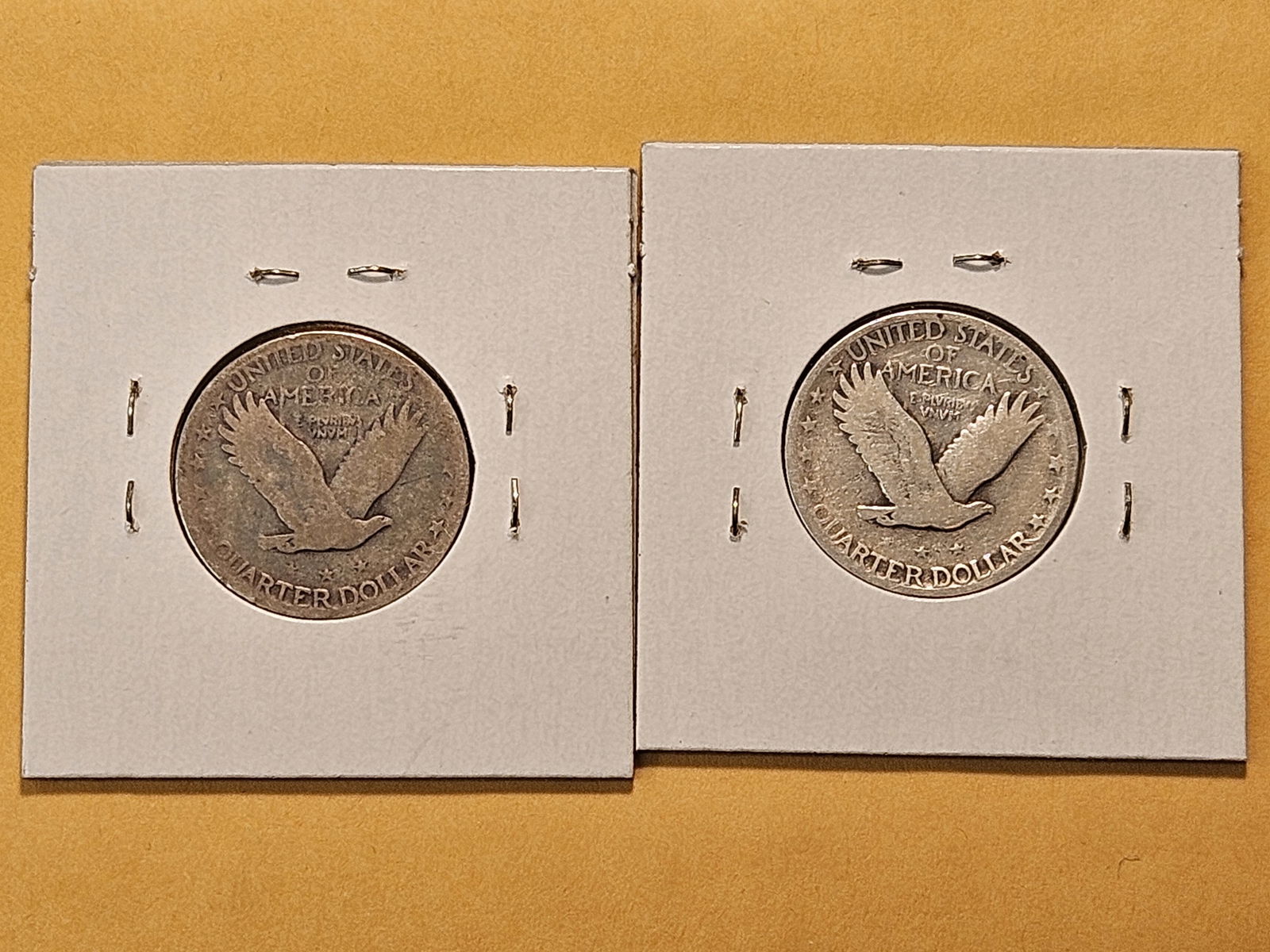 Two Standing Liberty Silver Quarters - 4