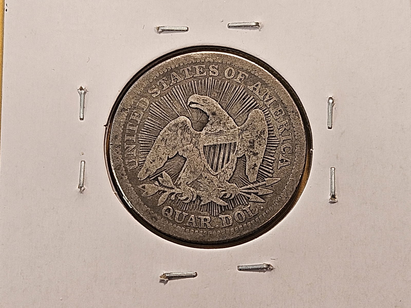 Two Seated Liberty and a Standing Liberty Silver Quarters - 6