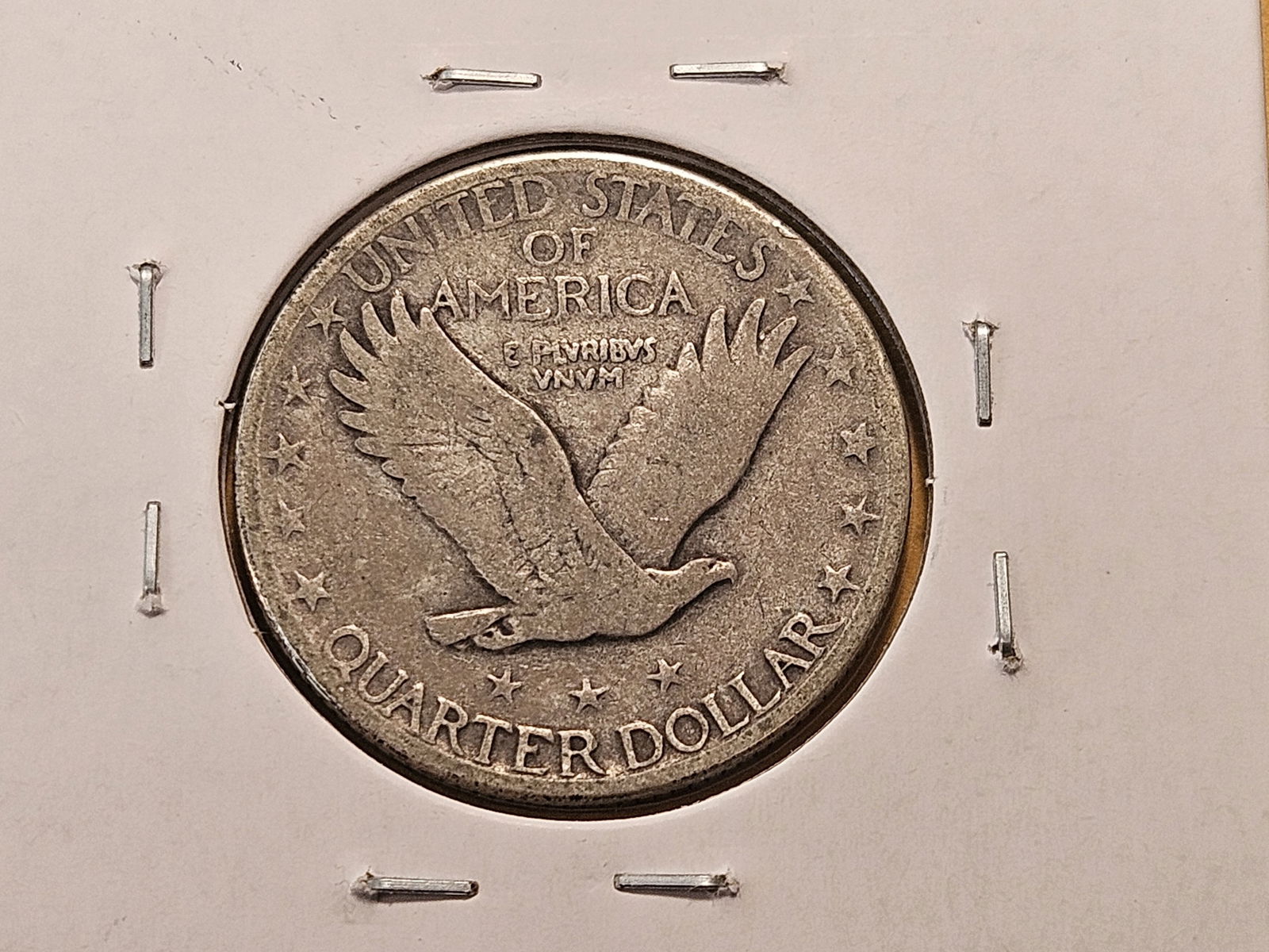 Two Seated Liberty and a Standing Liberty Silver Quarters - 8