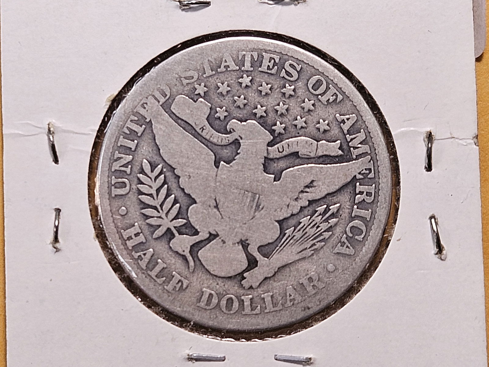 1913 Barber Silver Half Dollar - 4