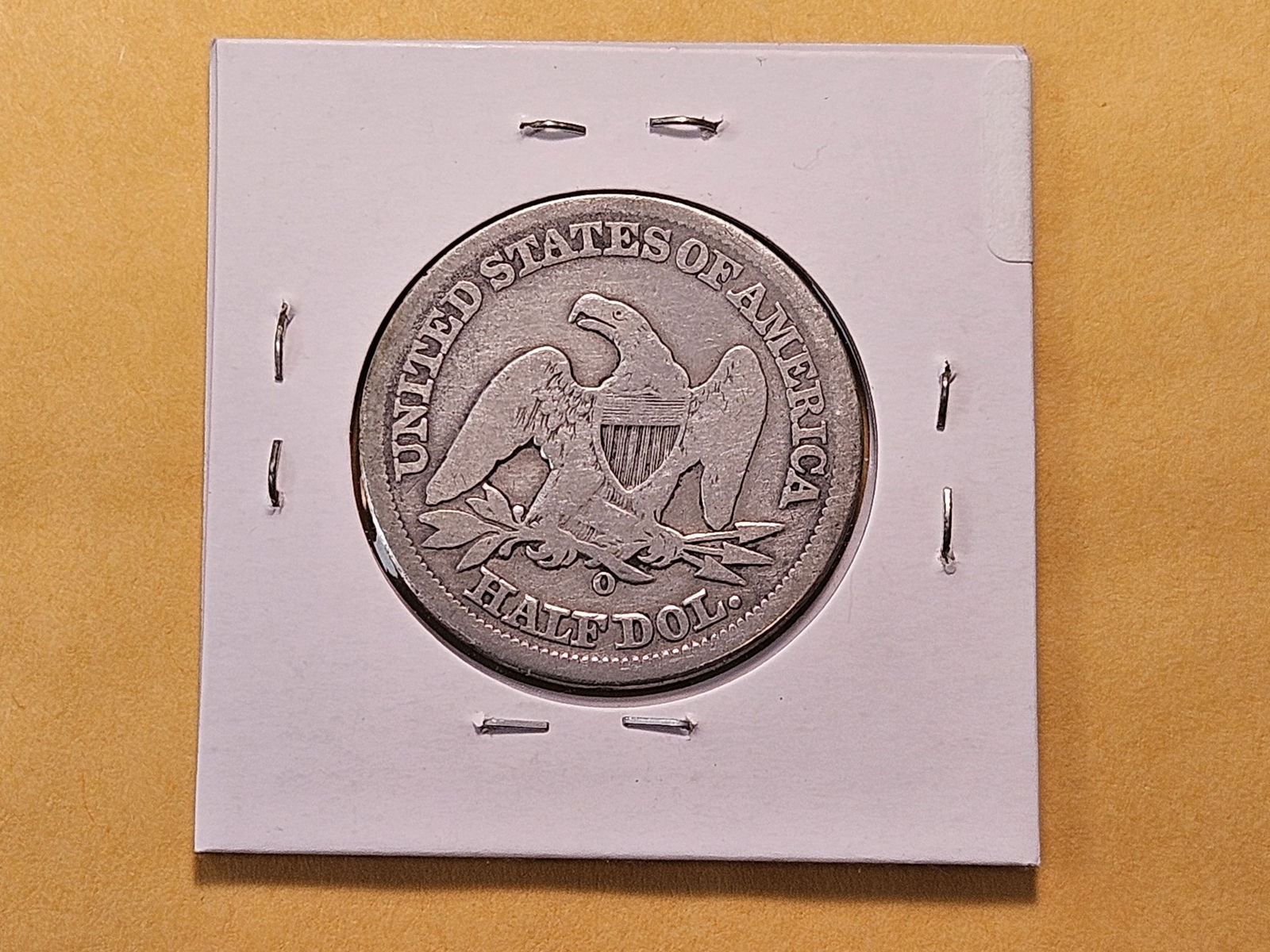 1854-O Seated Liberty Silver Half Dollar - 3