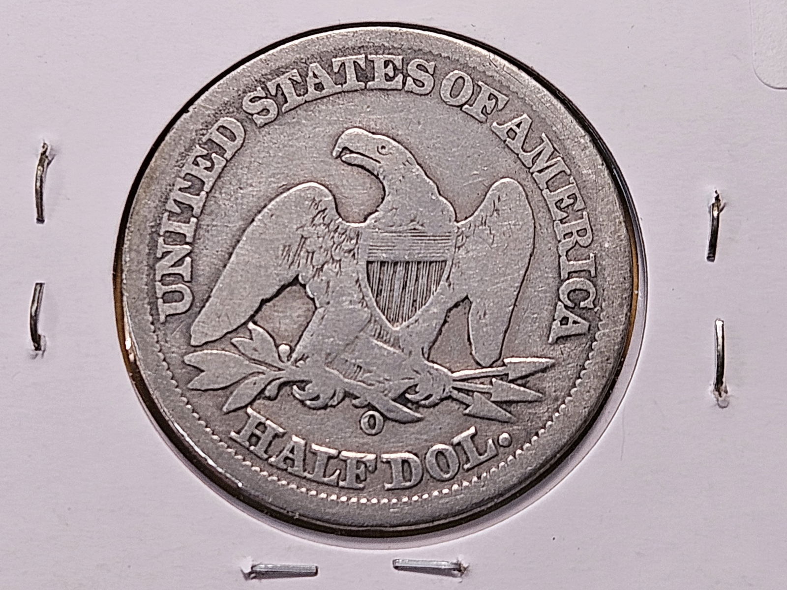1854-O Seated Liberty Silver Half Dollar - 4