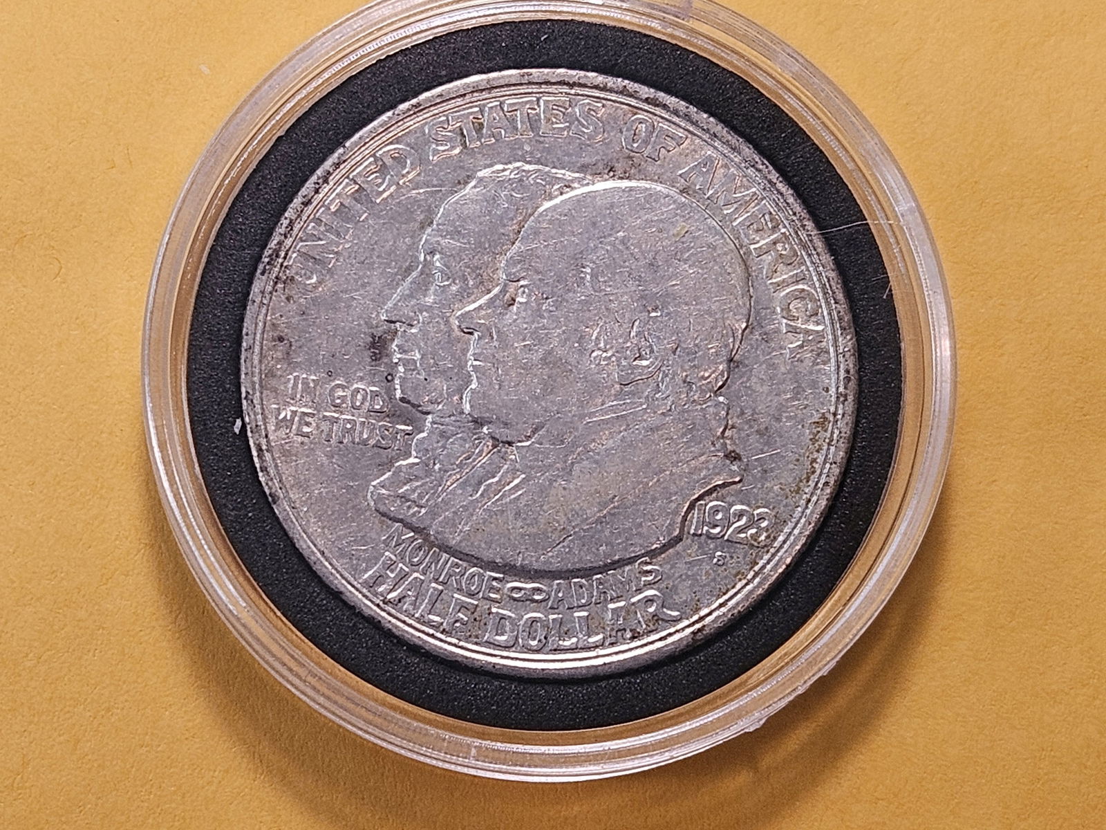 1923-S Commemorative Silver Half Dollar (1 of 4)