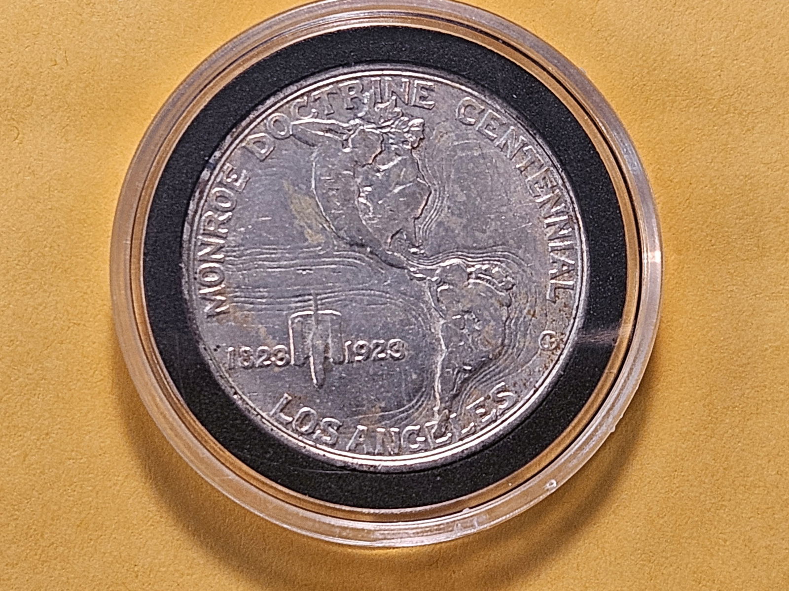 1923-S Commemorative Silver Half Dollar - 4