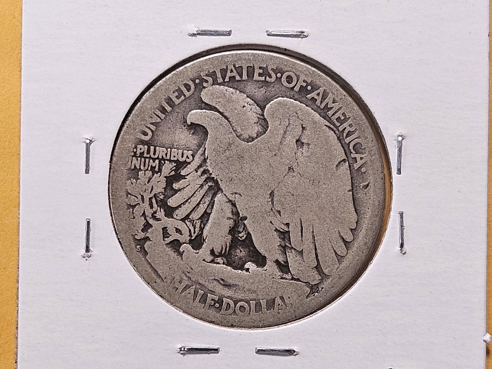 Semi-Key Date 1921-S Walking Liberty Silver Half Dollar - 4