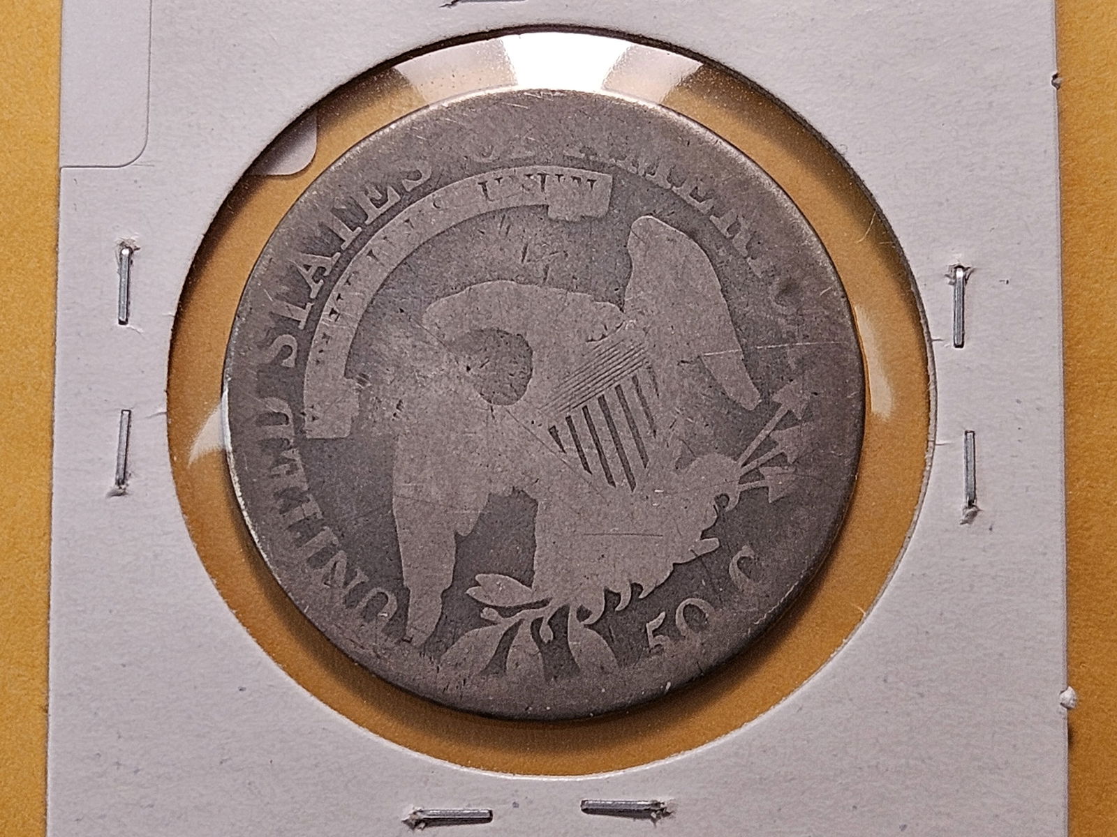 1817 Capped Bust Silver Half Dollar - 4