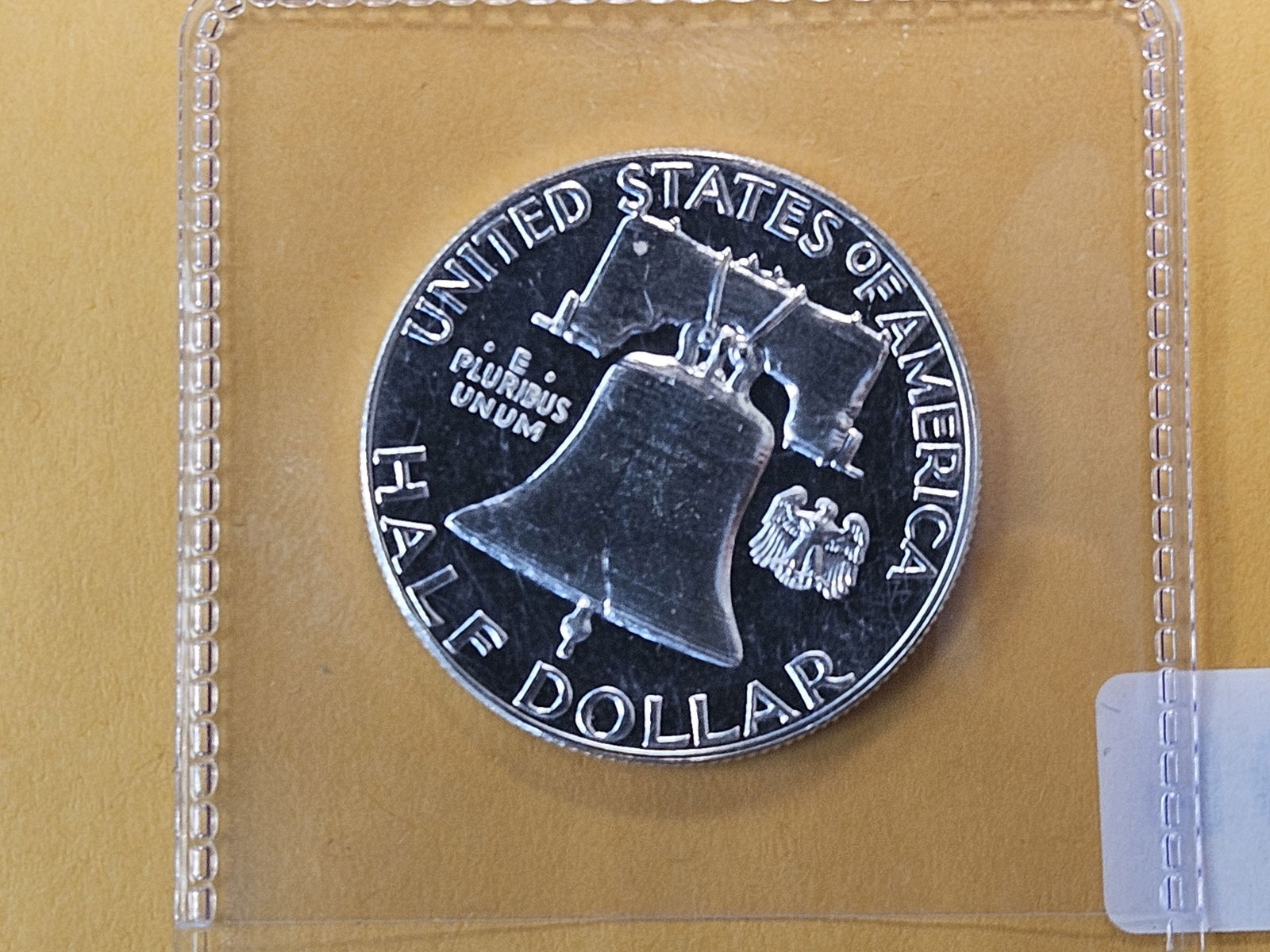 WOW! GEM Proof Cameo 1958 Franklin Silver Half Dollar - 3