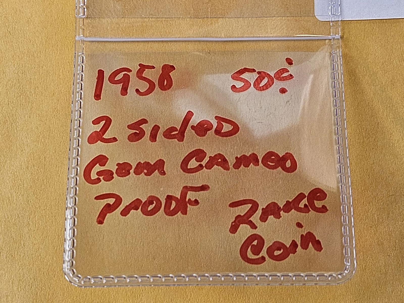 WOW! GEM Proof Cameo 1958 Franklin Silver Half Dollar - 4