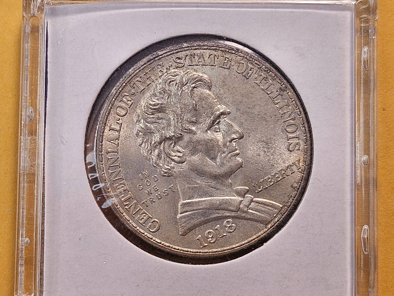 Better Date Brilliant Uncirculated 1918 Commemorative Silver Half Dollar (1 of 4)