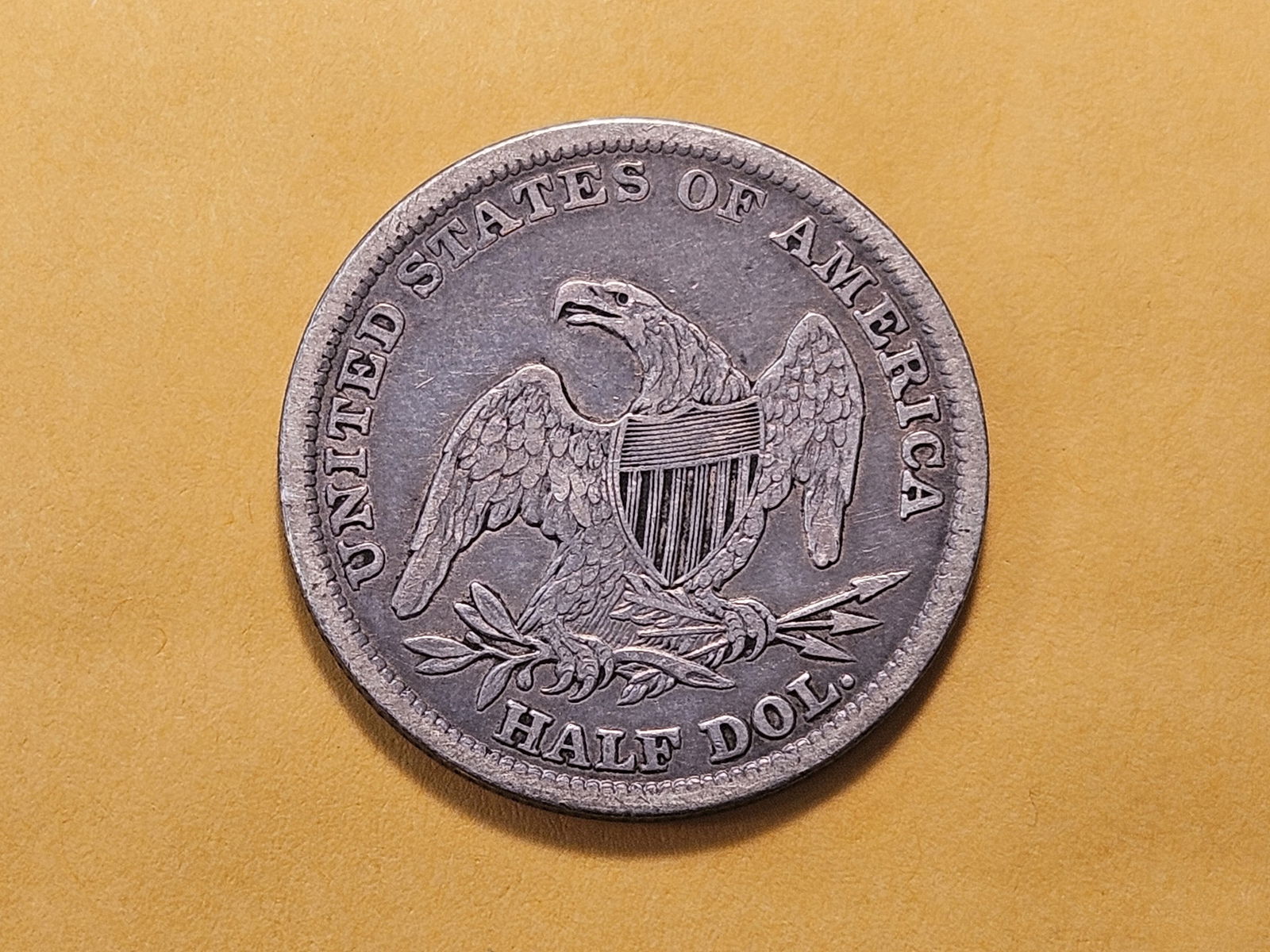 1838 Capped Bust Silver Half Dollar - 4