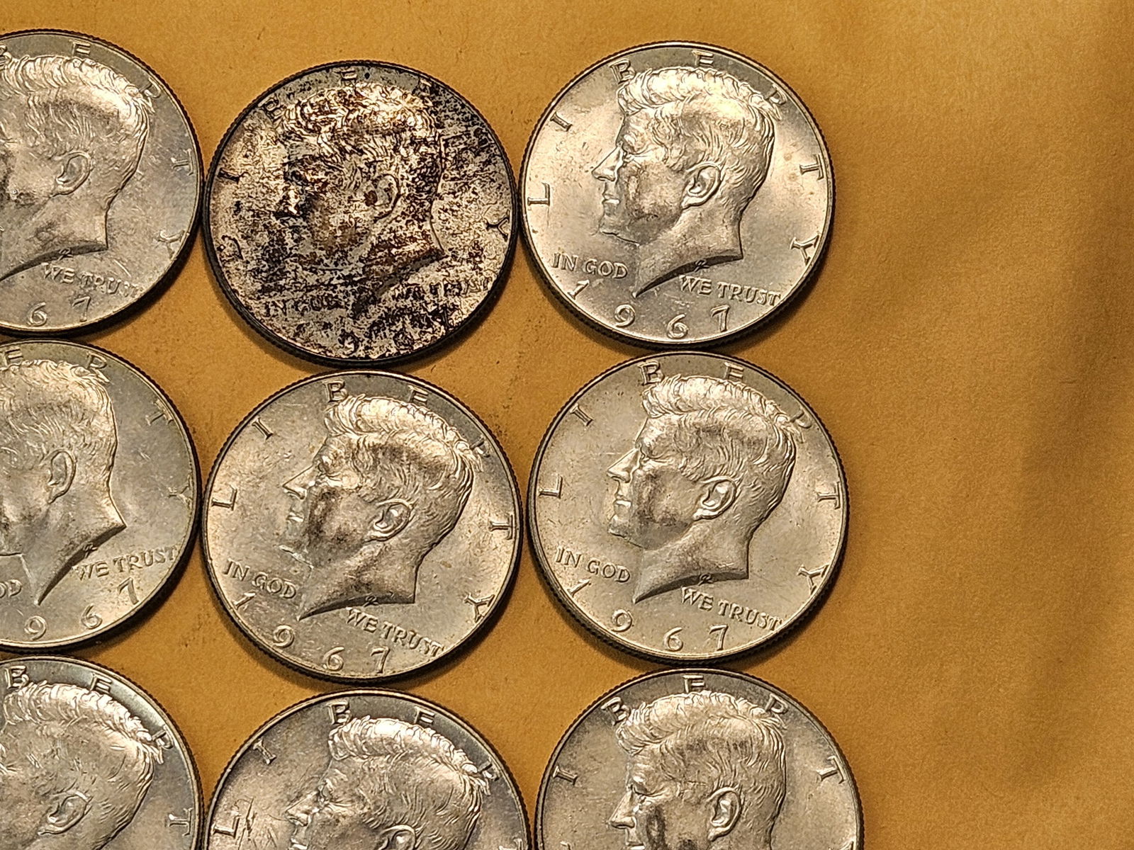 Twenty 40% Kennedy Silver Half Dollars - 3