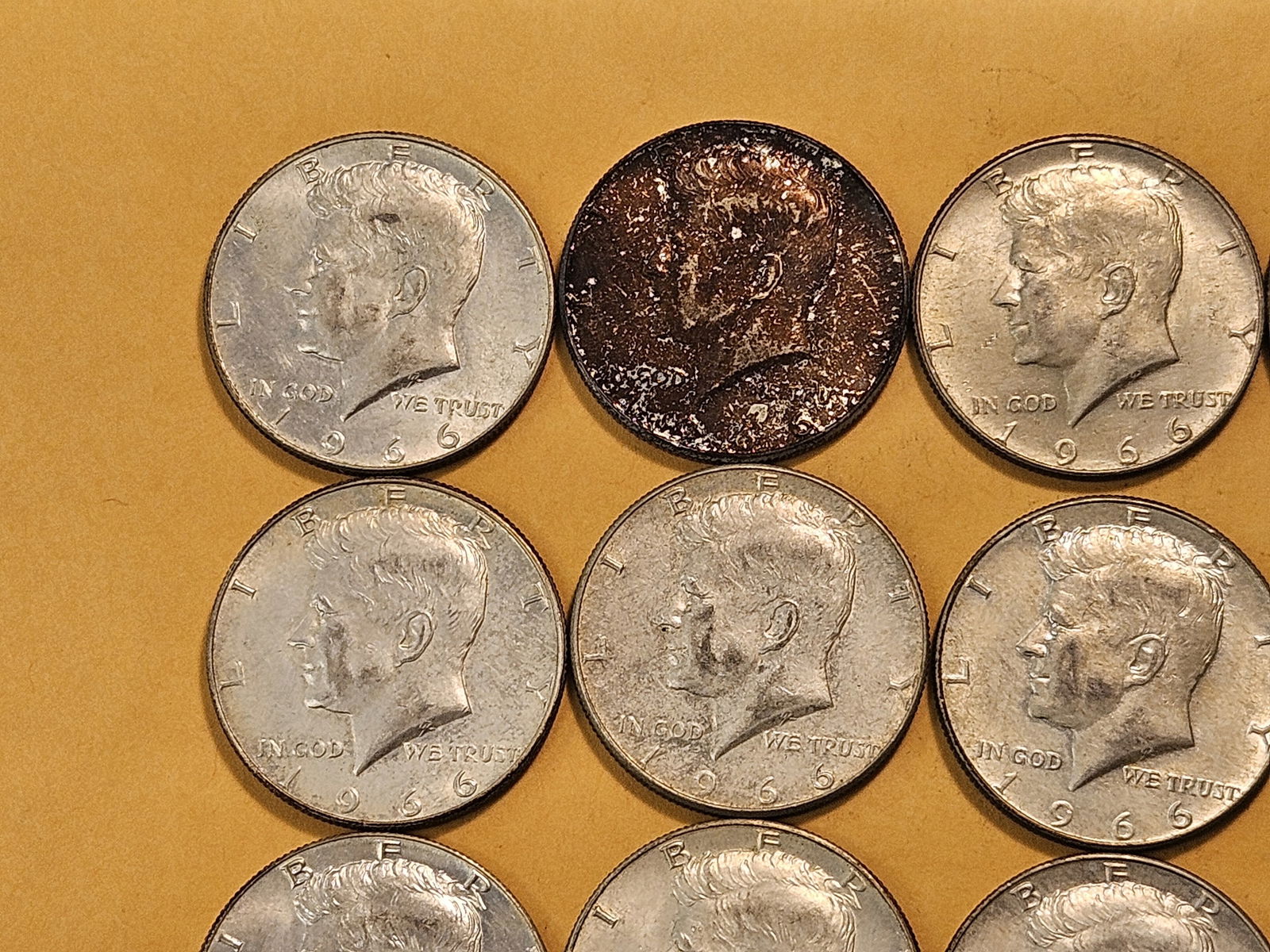 Twenty 40% Kennedy Silver Half Dollars - 2
