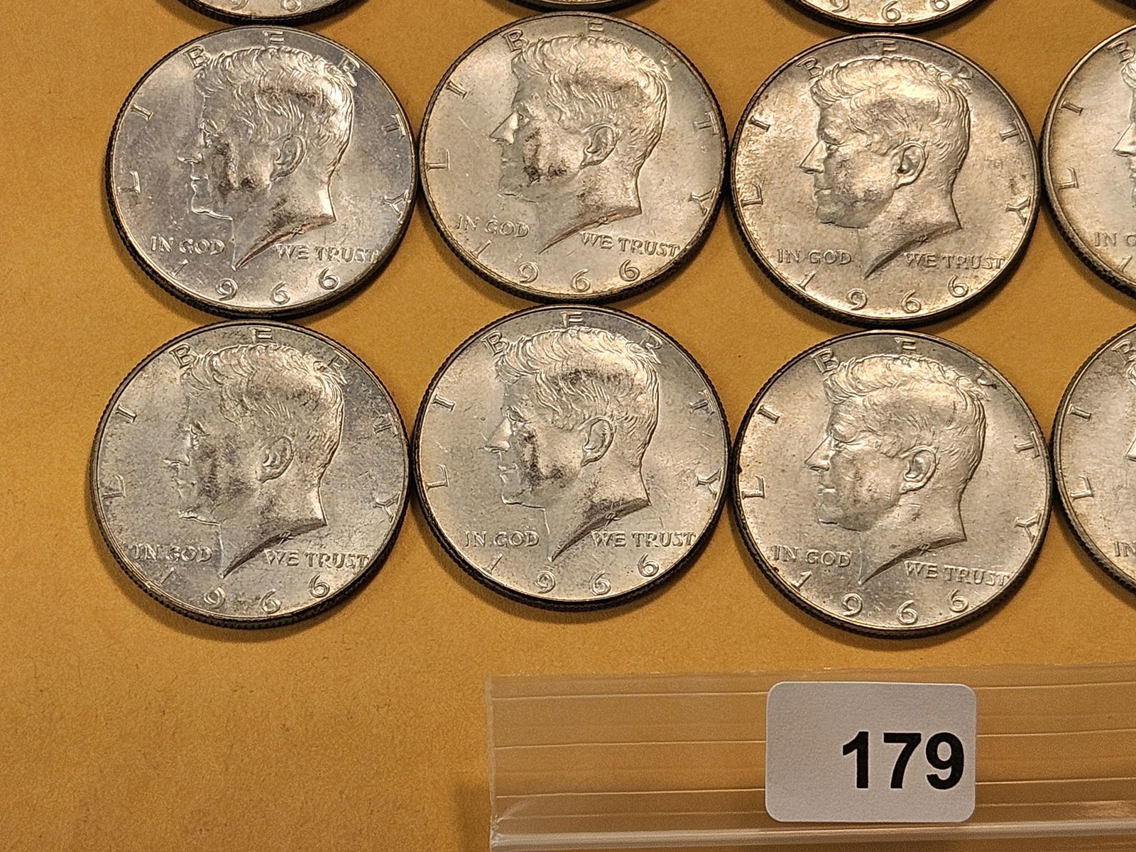 Twenty 40% Kennedy Silver Half Dollars - 4