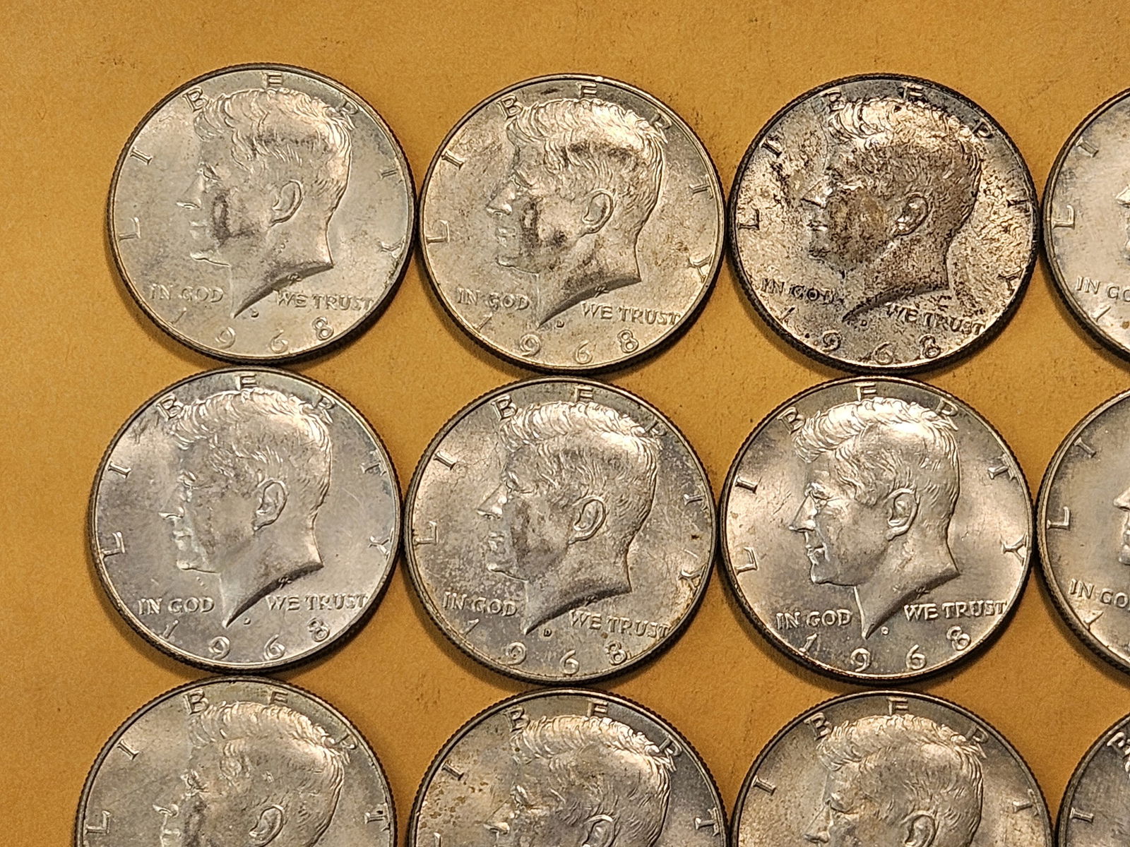 Twenty 40% Kennedy Silver Half Dollars - 2