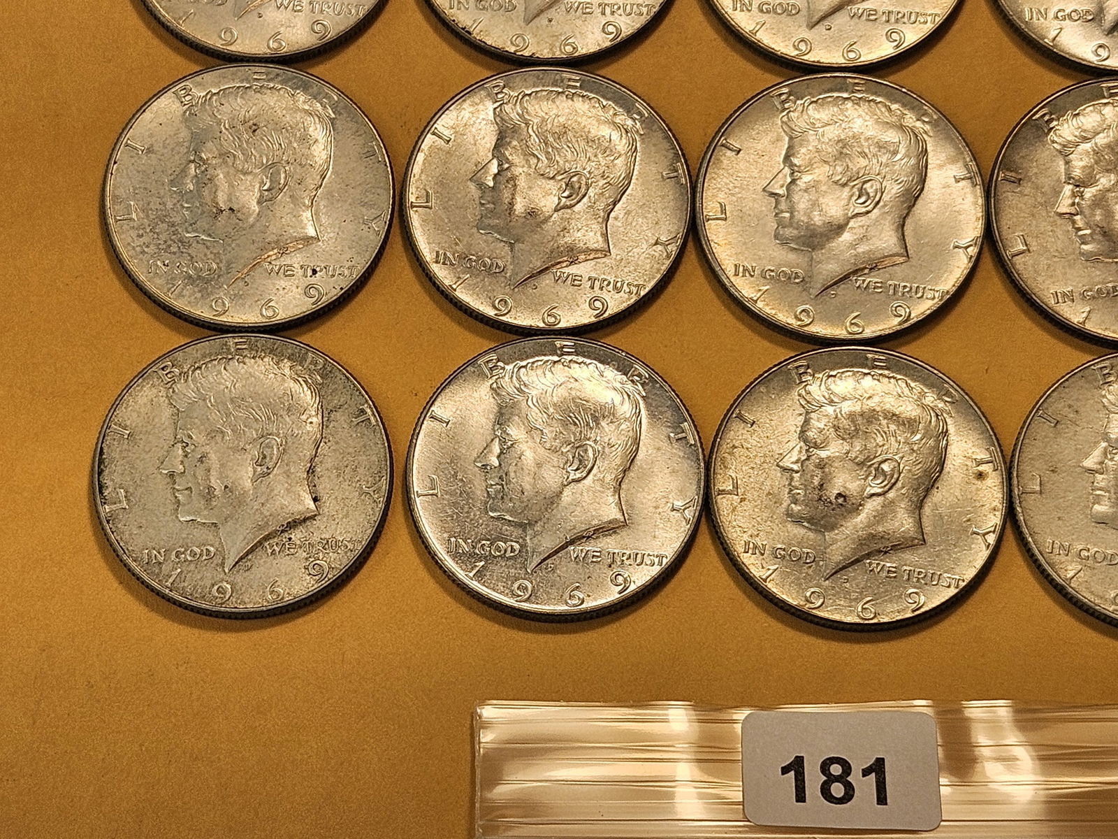 Twenty 40% Kennedy Silver Half Dollars - 4