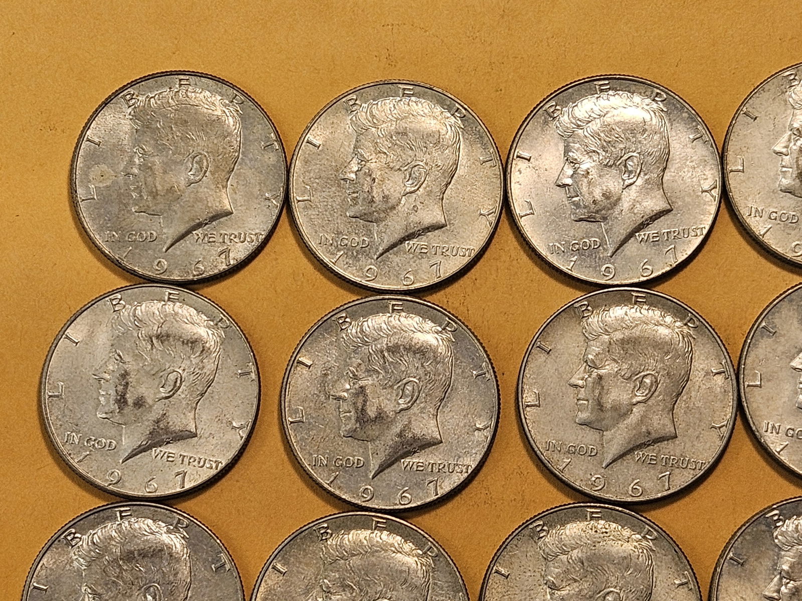 Twenty 40% Kennedy Silver Half Dollars - 2