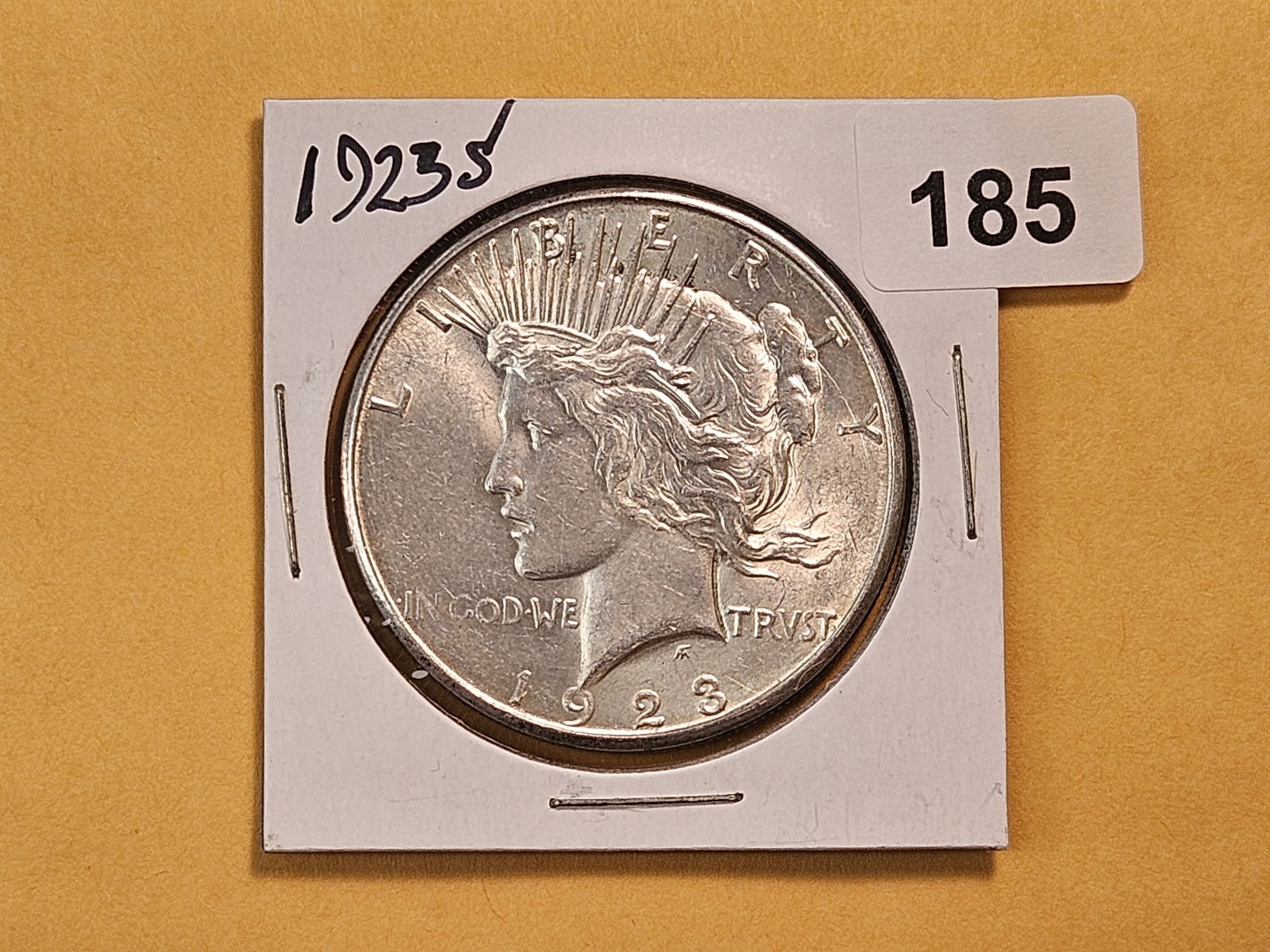 1923-S Peace Silver Dollar - 2