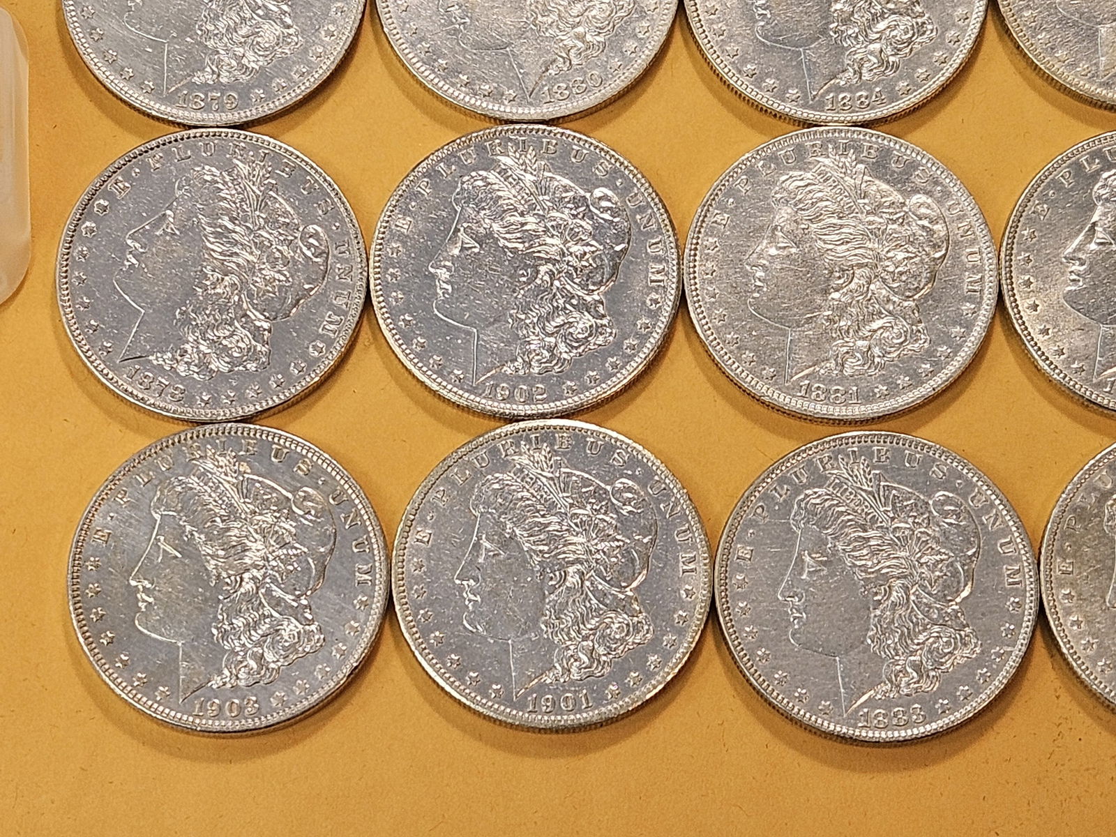 ** FULL ROLL ** Twenty Morgan Silver Dollars - 4