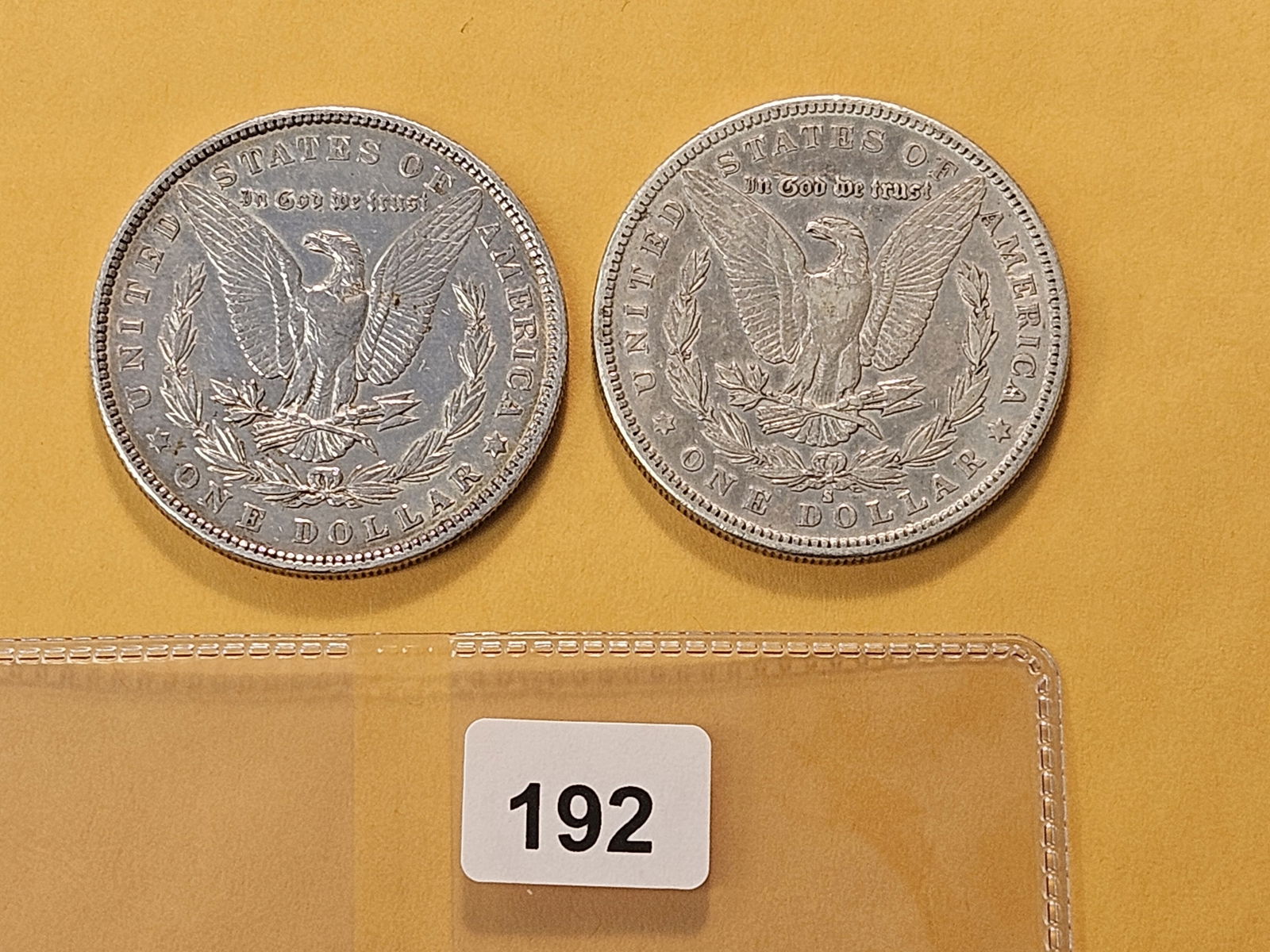 Two Better Date Morgan Silver Dollars - 4