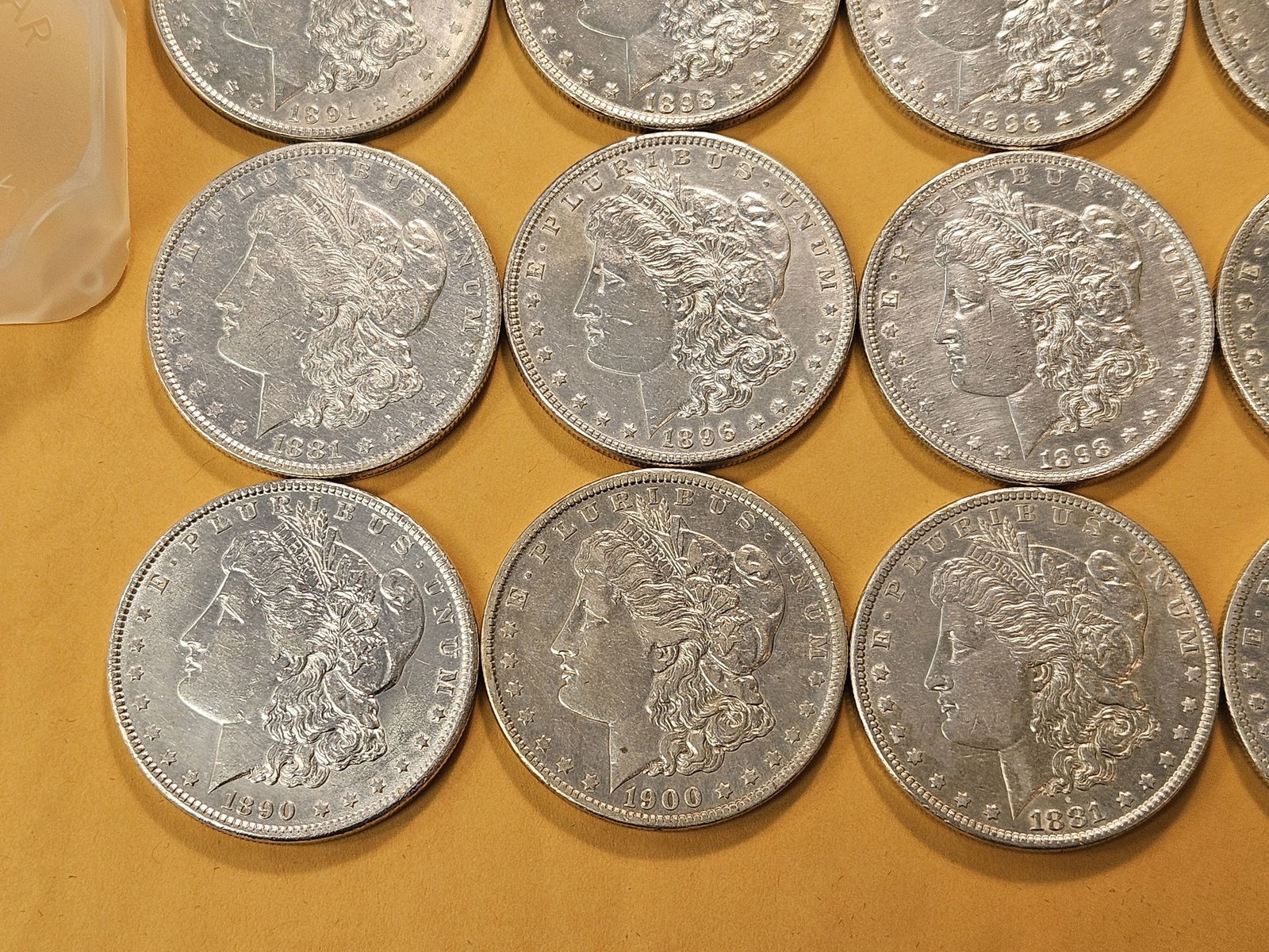 ** FULL ROLL ** Twenty Morgan Silver Dollars - 4