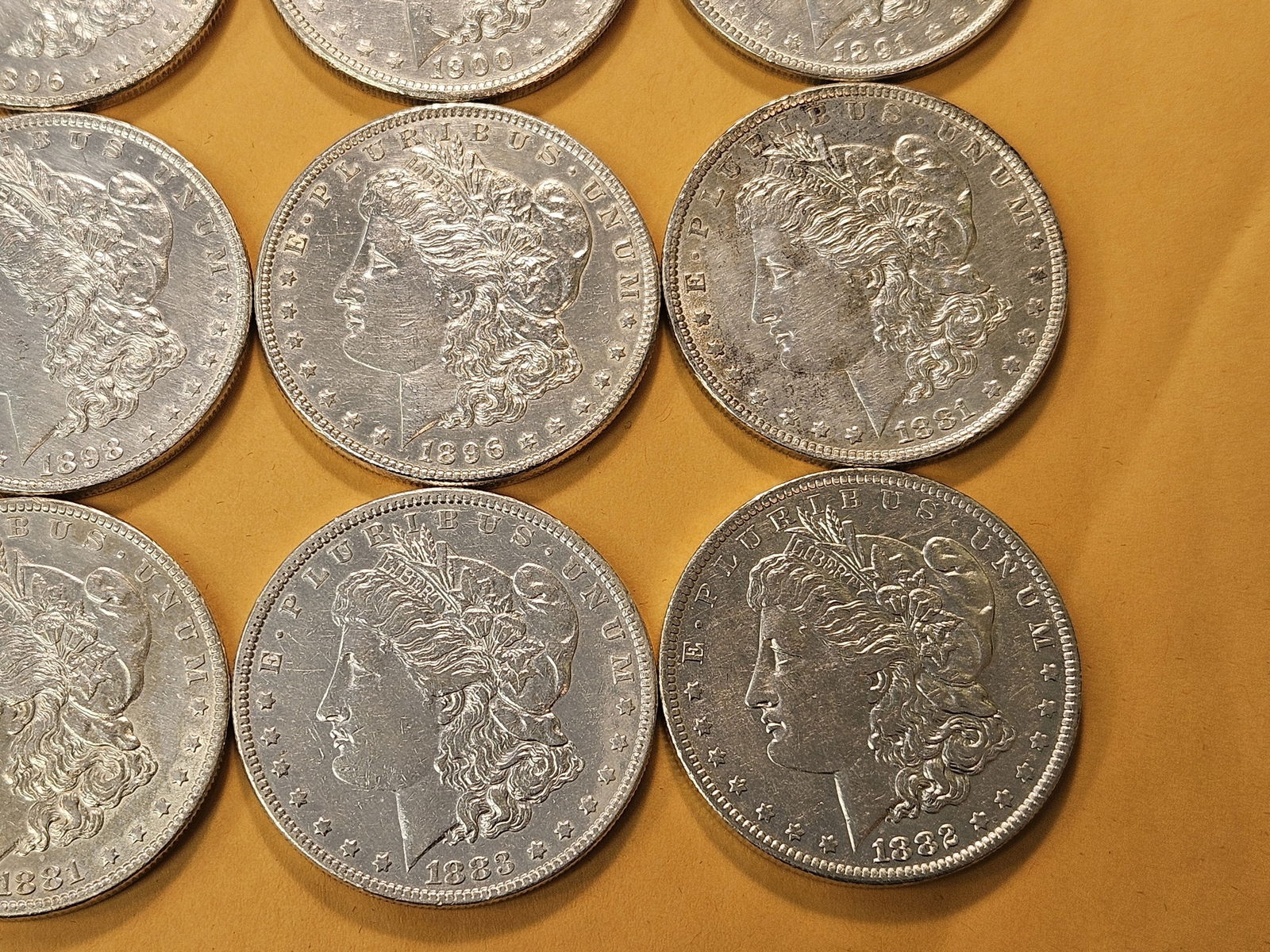 ** FULL ROLL ** Twenty Morgan Silver Dollars - 5