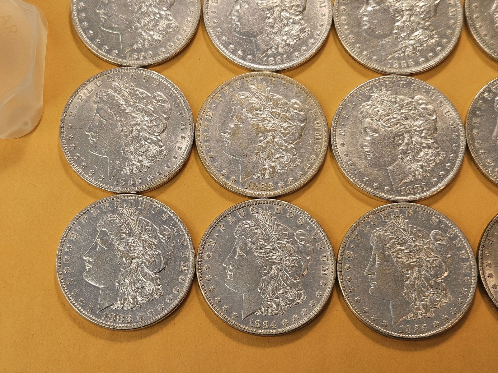 ** FULL ROLL ** Twenty Morgan Silver Dollars - 4
