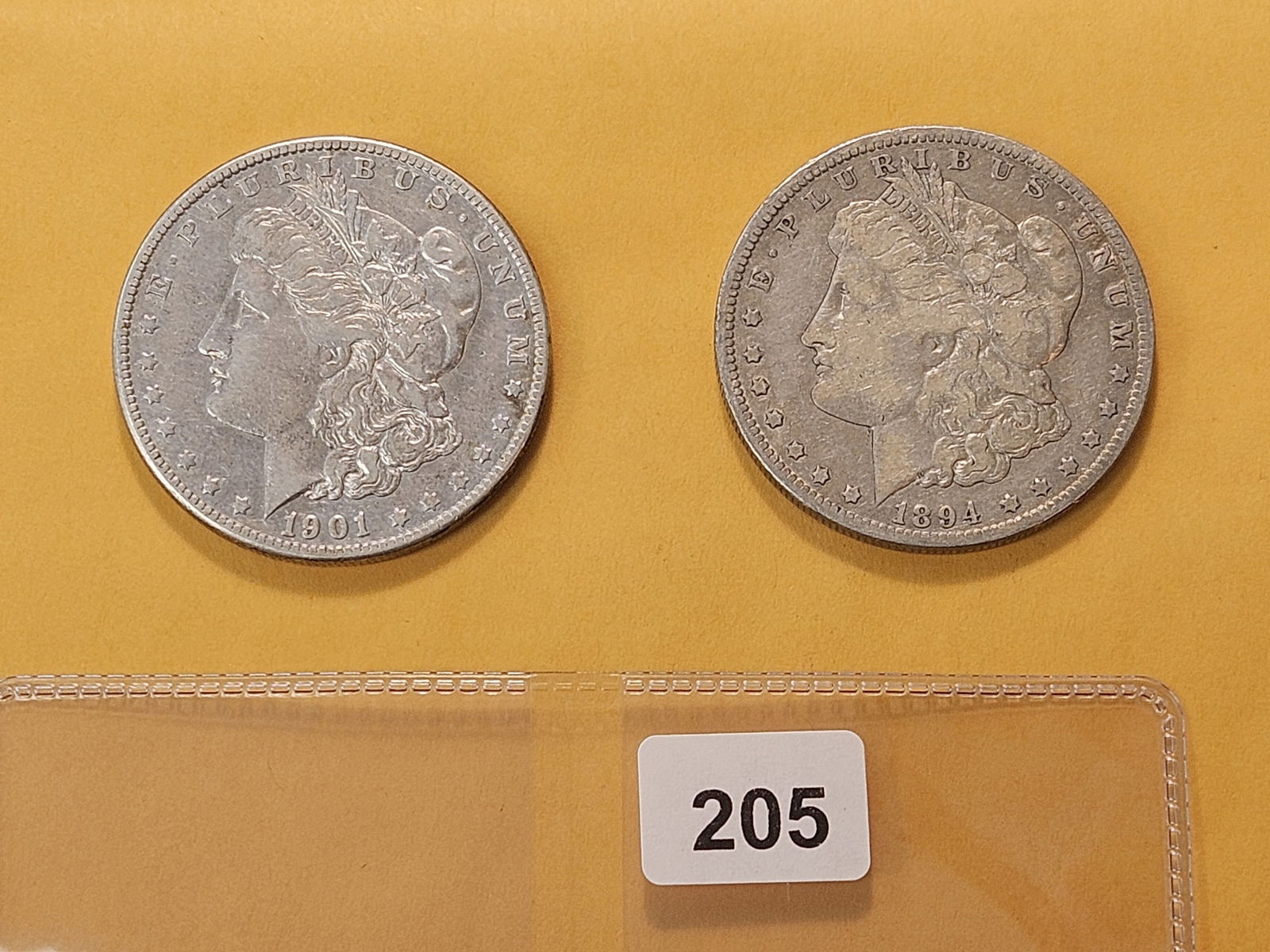 Two Better Date Morgan Silver Dollars (1 of 6)