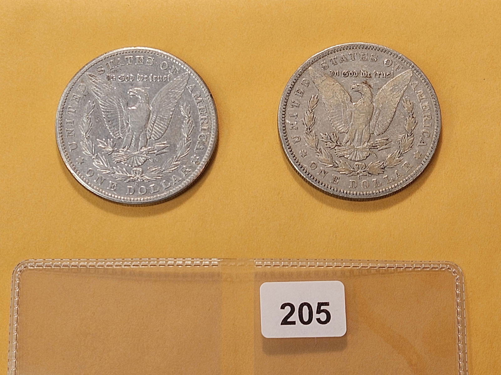 Two Better Date Morgan Silver Dollars - 4