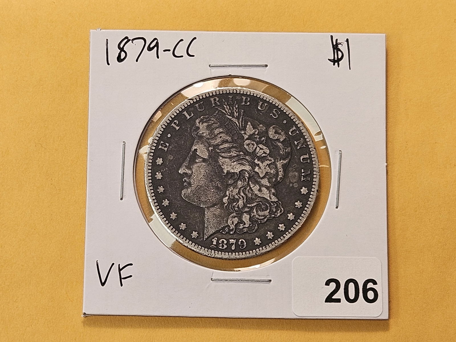 KEY DATE! 1879-CC Morgan Silver Dollar - 2