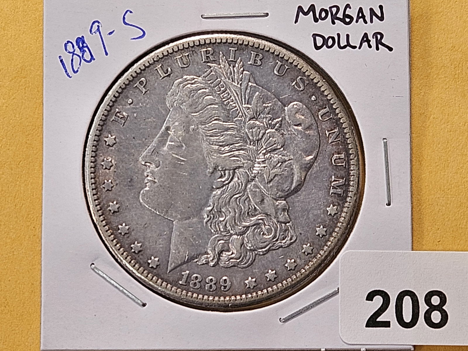 Better Date 1889-S Morgan Silver Dollar (1 of 4)