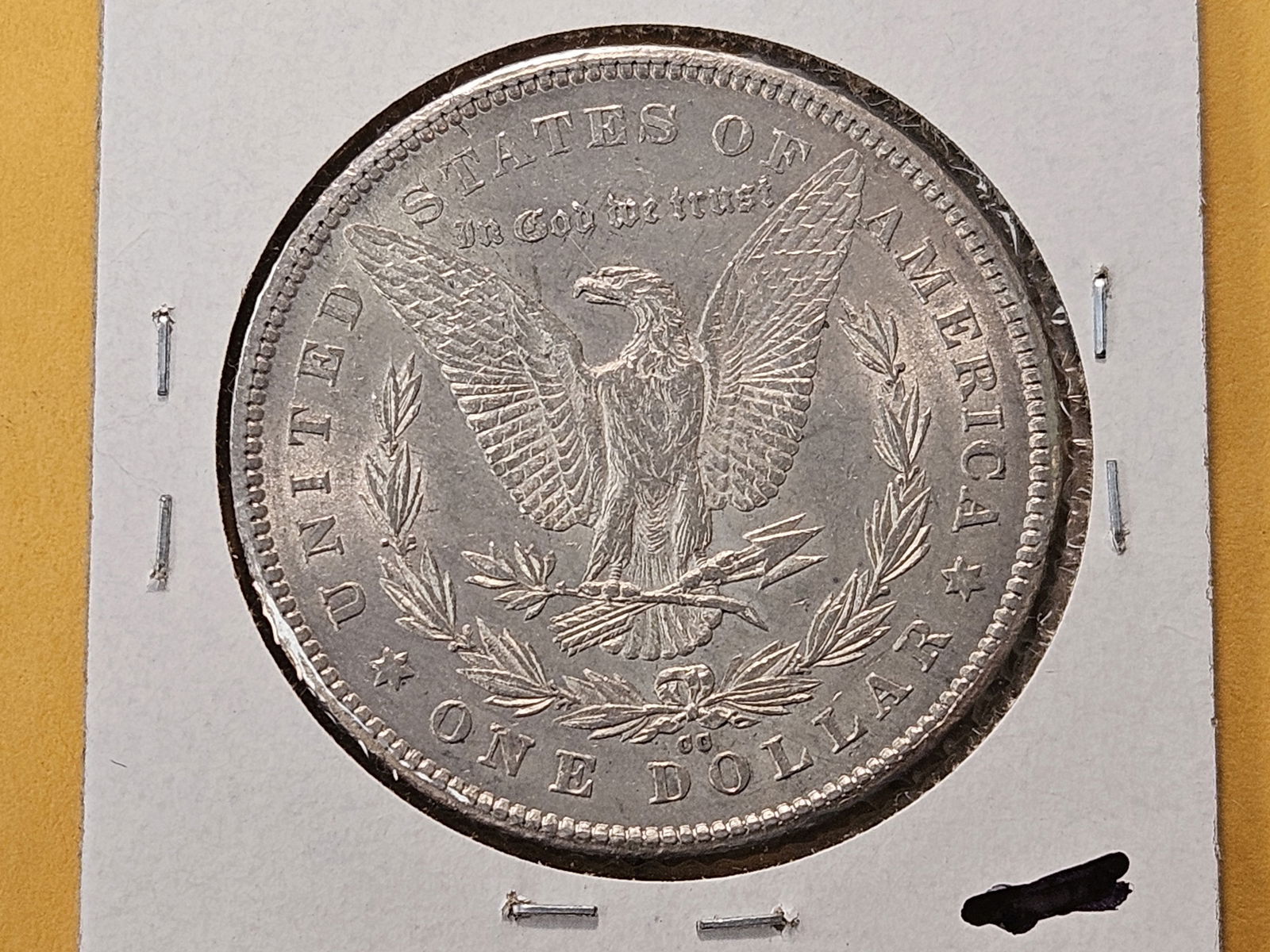 KEY DATE! Brilliant About Uncirculated 1878-CC Morgan Silver Dollar - 4