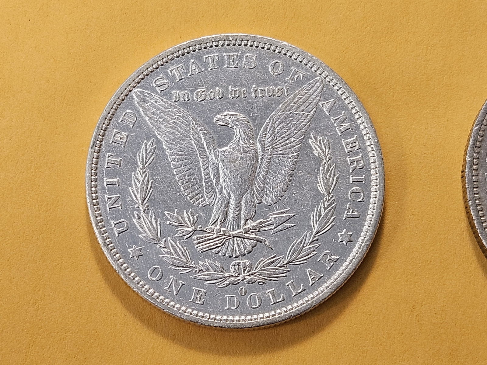 Two Better Date 1870-O Morgan Silver Dollars - 5