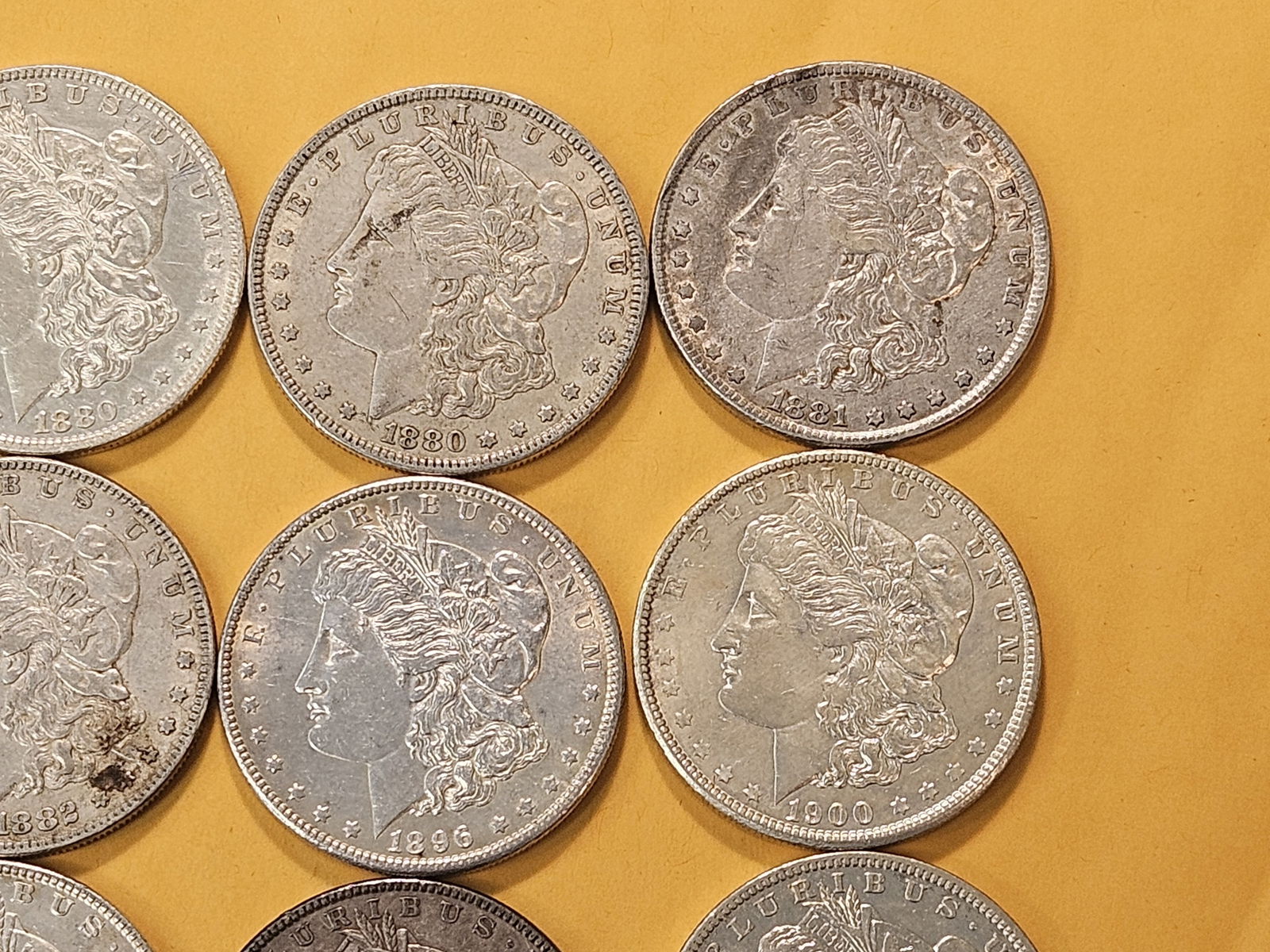 ** FULL ROLL ** Twenty Morgan Silver Dollars - 3