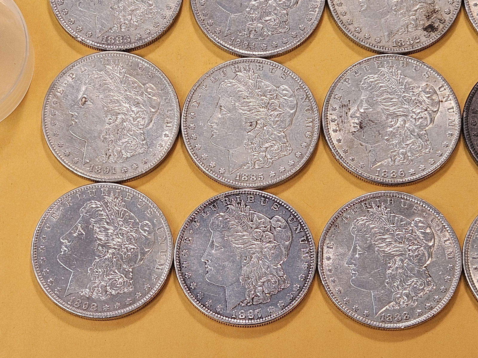 ** FULL ROLL ** Twenty Morgan Silver Dollars - 4